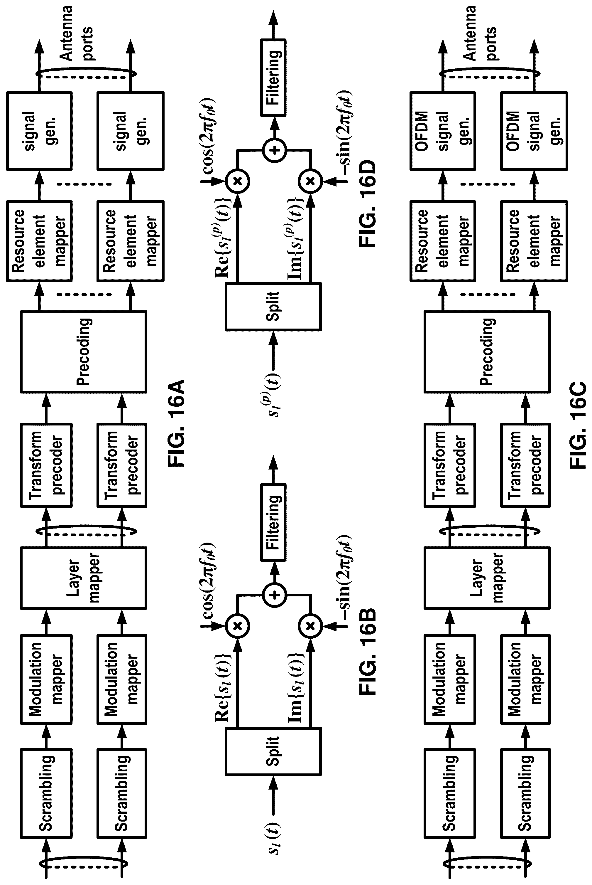 Patent US12328683 Figure 16 – Transmission and reception with multiple panels