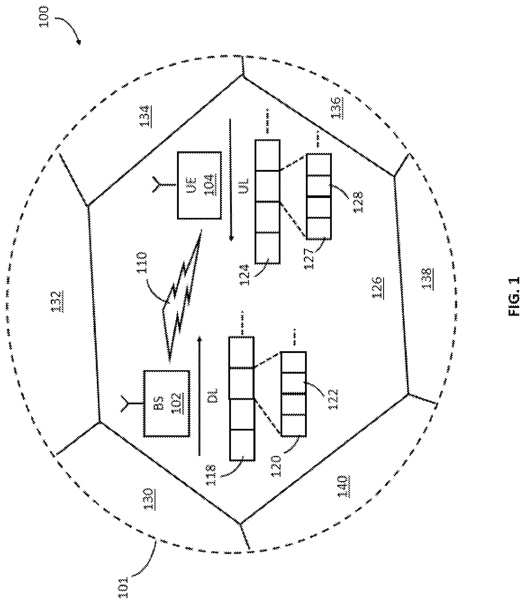 Patent US12328739 — Signaling solution for fast beam diversity — Figure 1