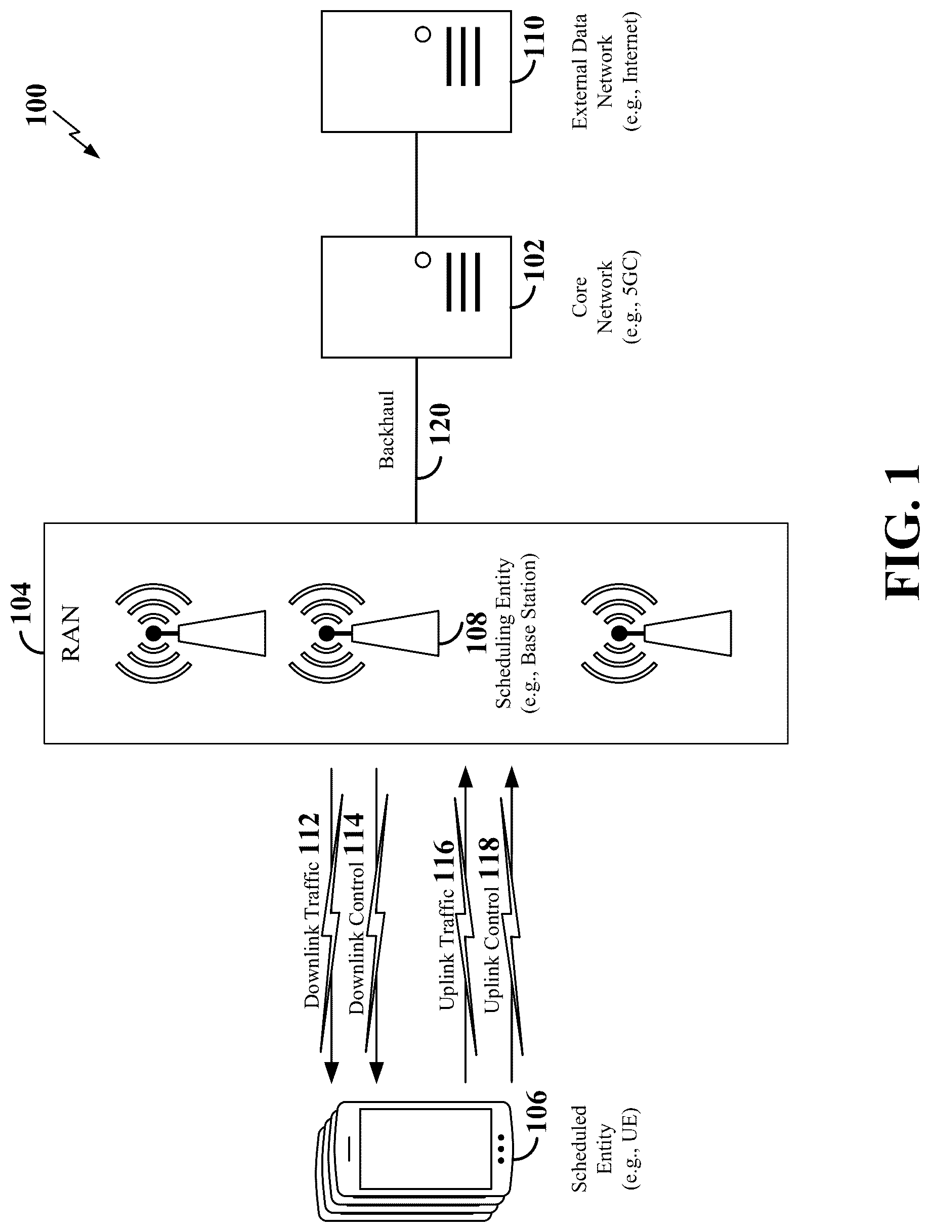 Patent US12328773 Figure 1 – Configurations for narrowband wireless communication