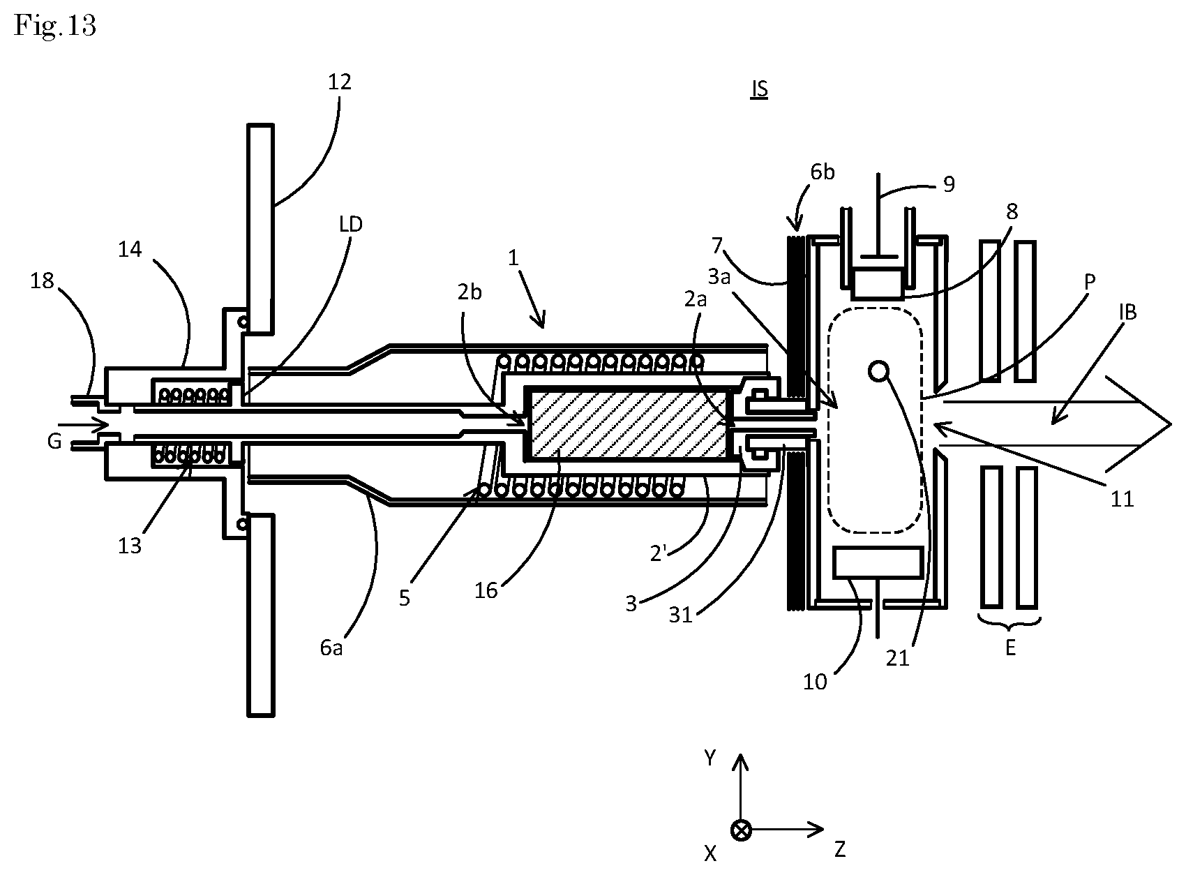 Patent US12328807 Figure 13 – Vaporizer, ion source and method for generating aluminum-containing vapor