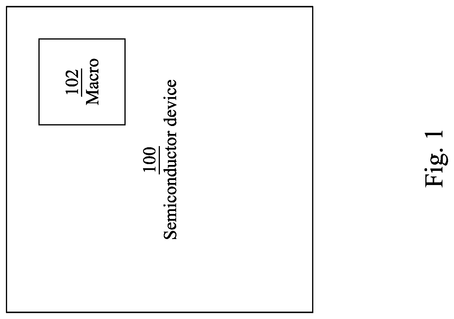 Patent US12328860 — Semiconductor device with increased unity density — Figure 1