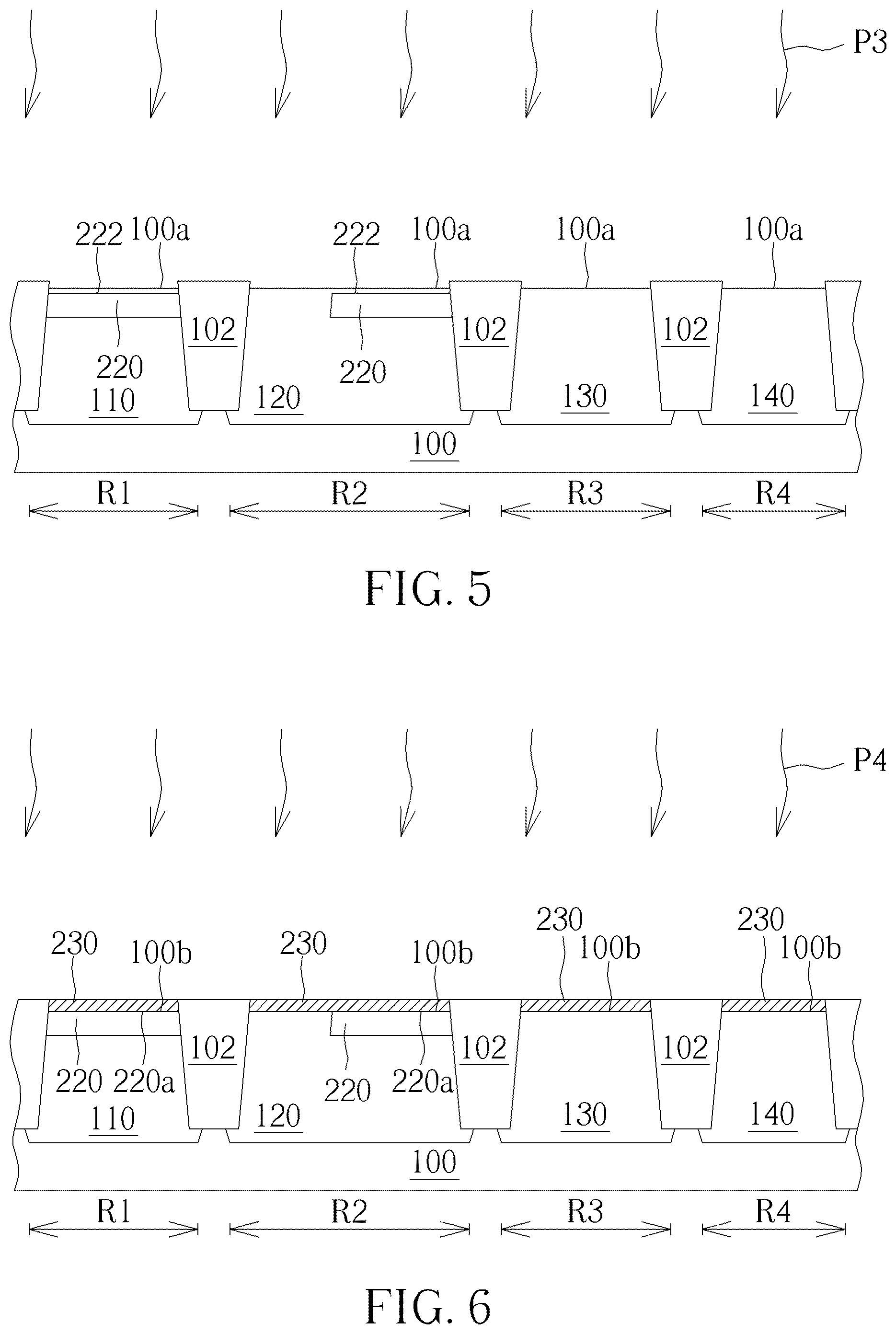 Patent US12328898 — High voltage semiconductor device including buried oxide layer — Figure 1