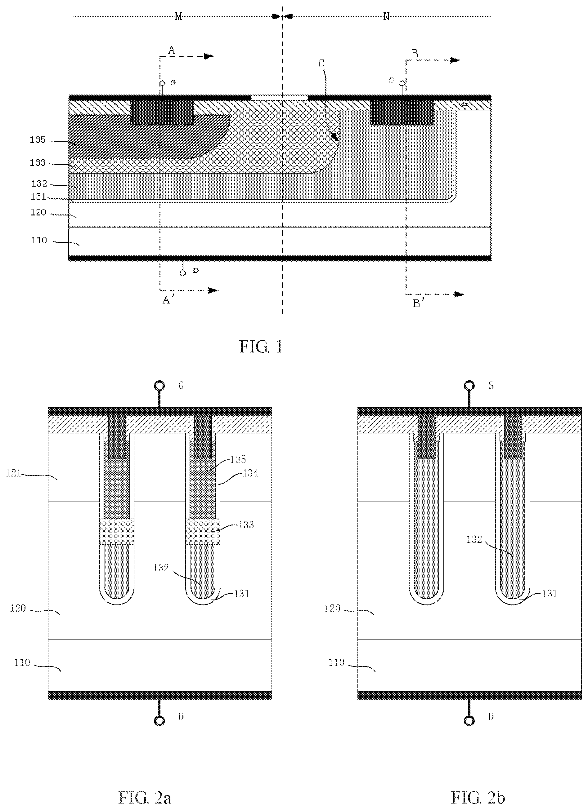 Patent US12328899 — Semiconductor device and method for manufacturing semiconductor device — Figure 1