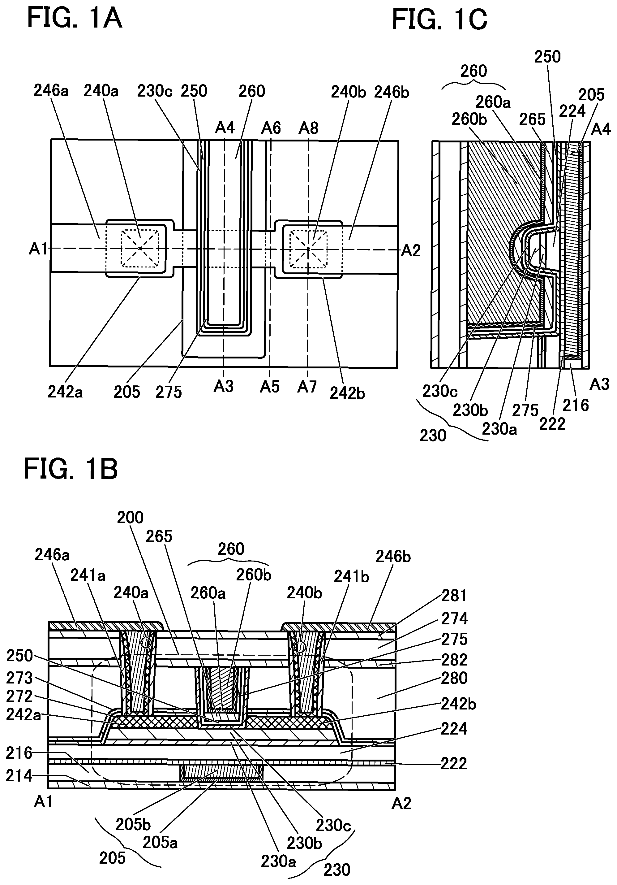 Patent US12328908 — Semiconductor device and method for manufacturing semiconductor device — Figure 1