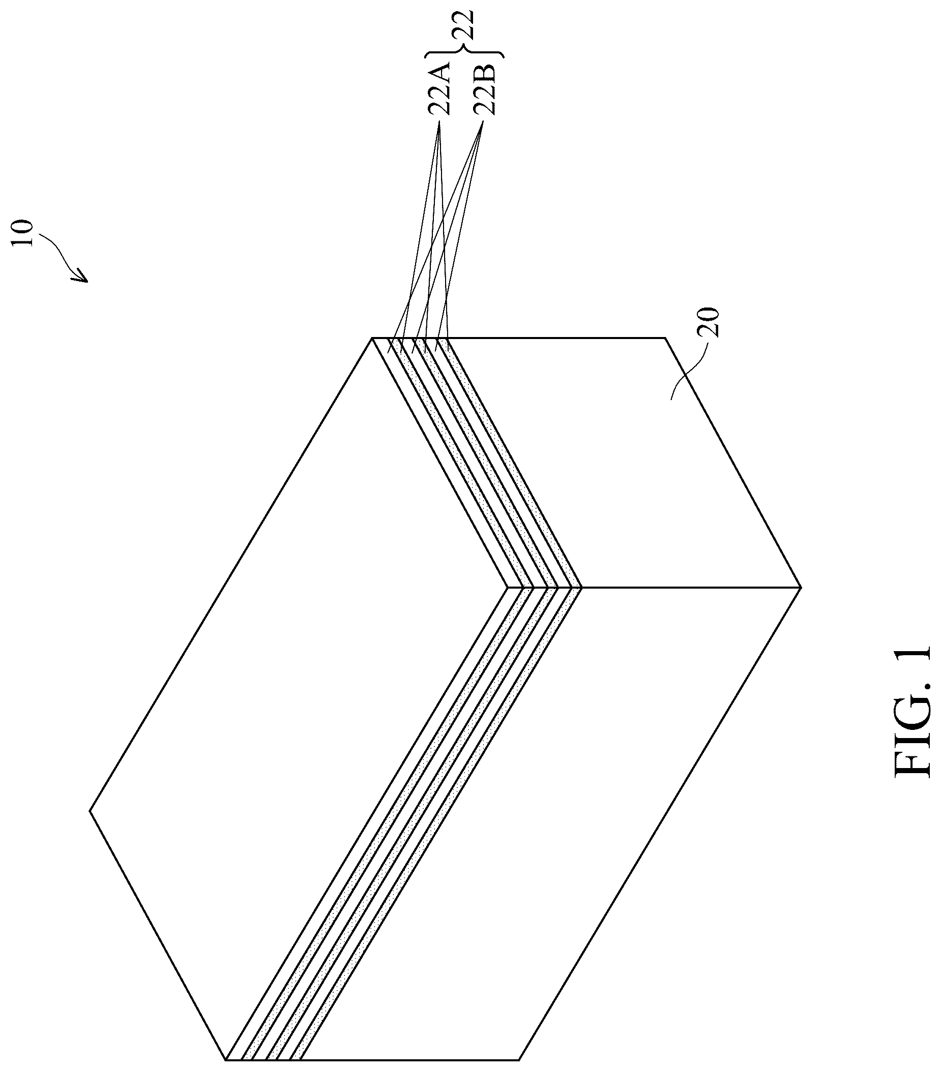 Patent US12328929 — Method of forming thin dummy sidewall spacers for transistors with reduced pitches — Figure 1