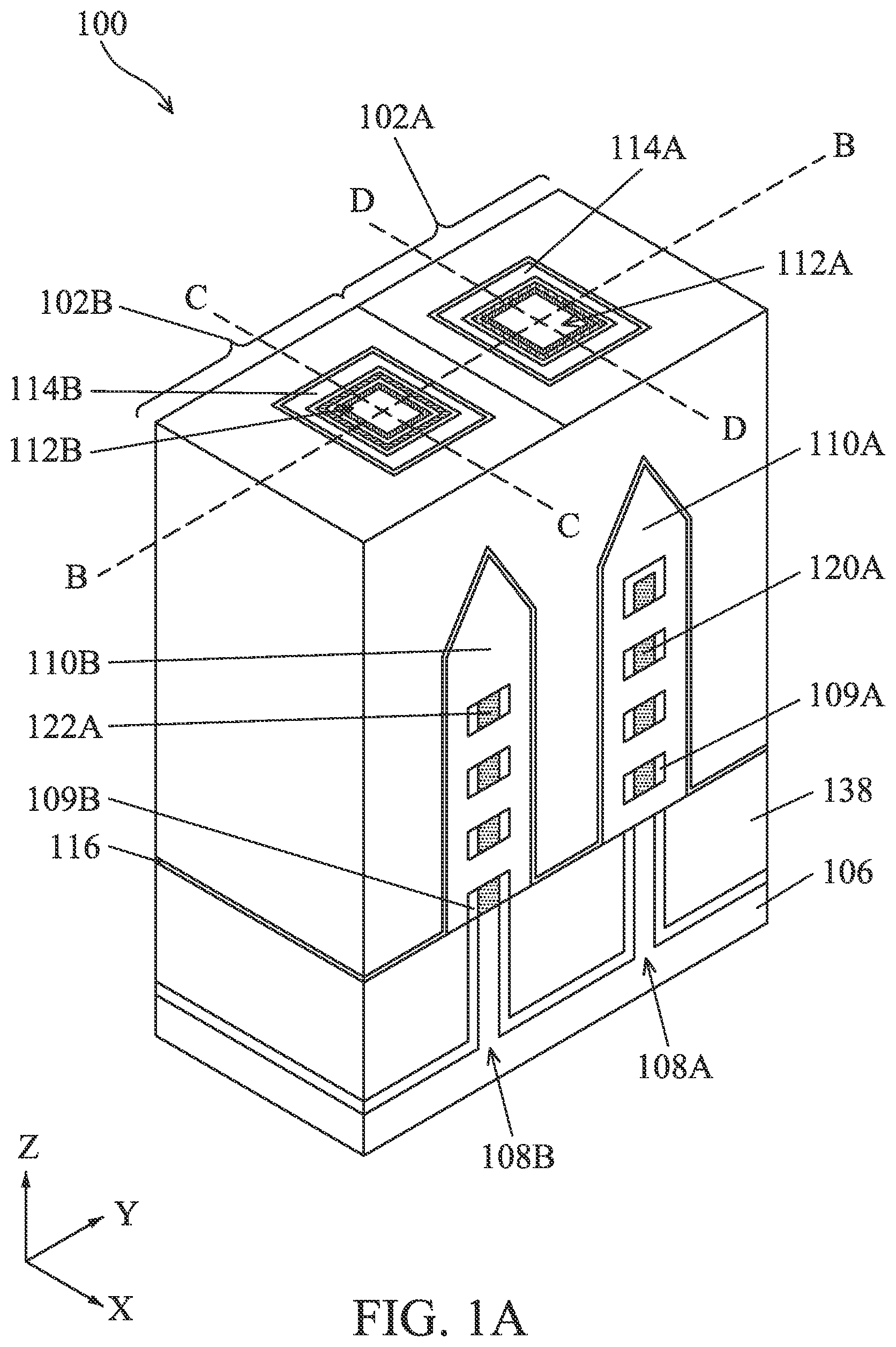 Patent US12328930 — Gate structures for semiconductor devices — Figure 1