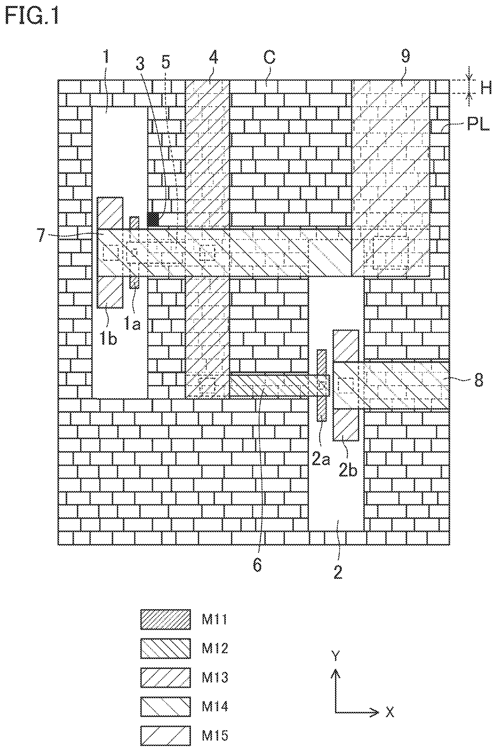 Patent US12328945 — Semiconductor integrated circuit device — Figure 1