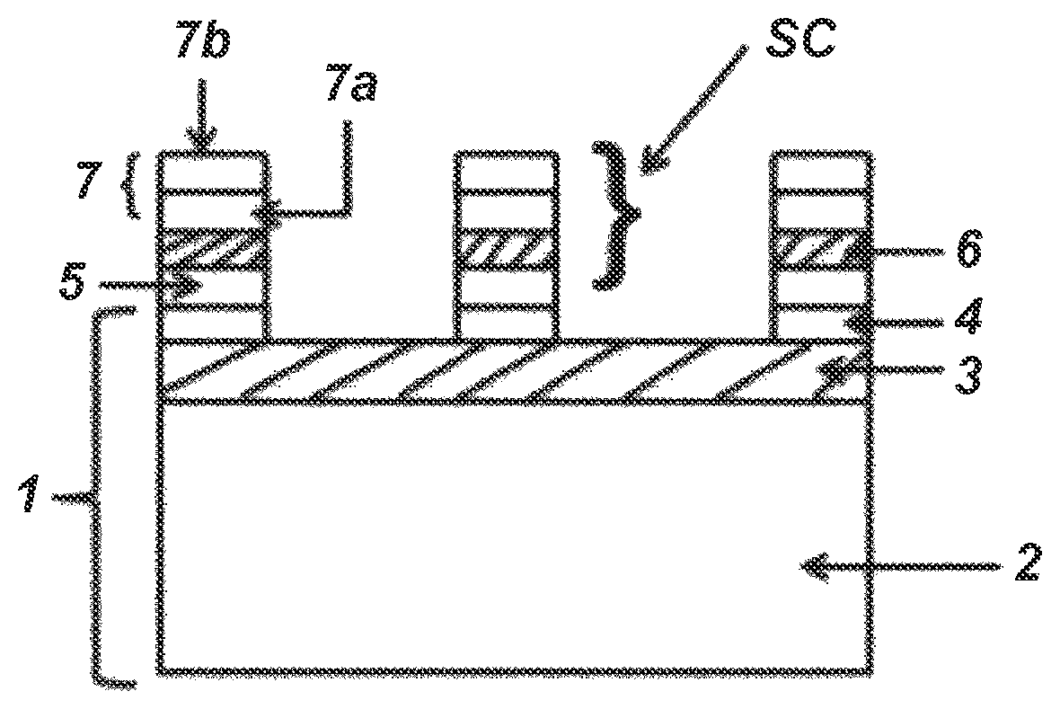 Patent US12328975 — Optoelectronic semiconductor structure comprising a p-type injection layer based on InGaN — Figure 1