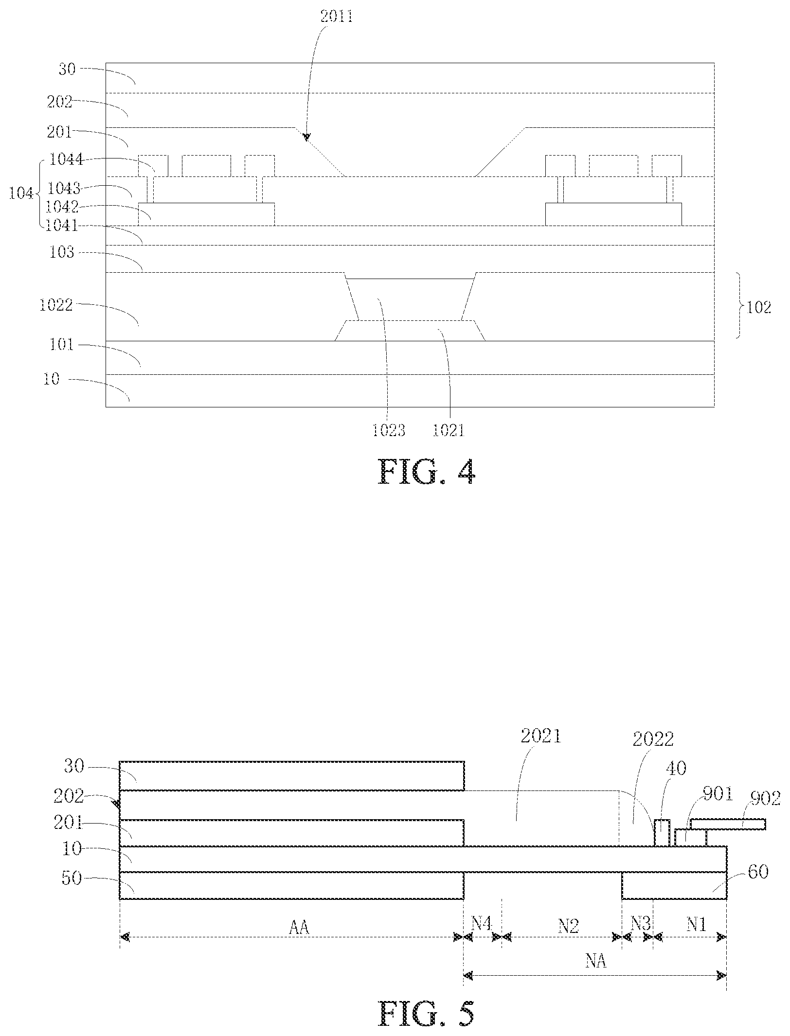 Patent US12329018 — Display panel — Figure 1