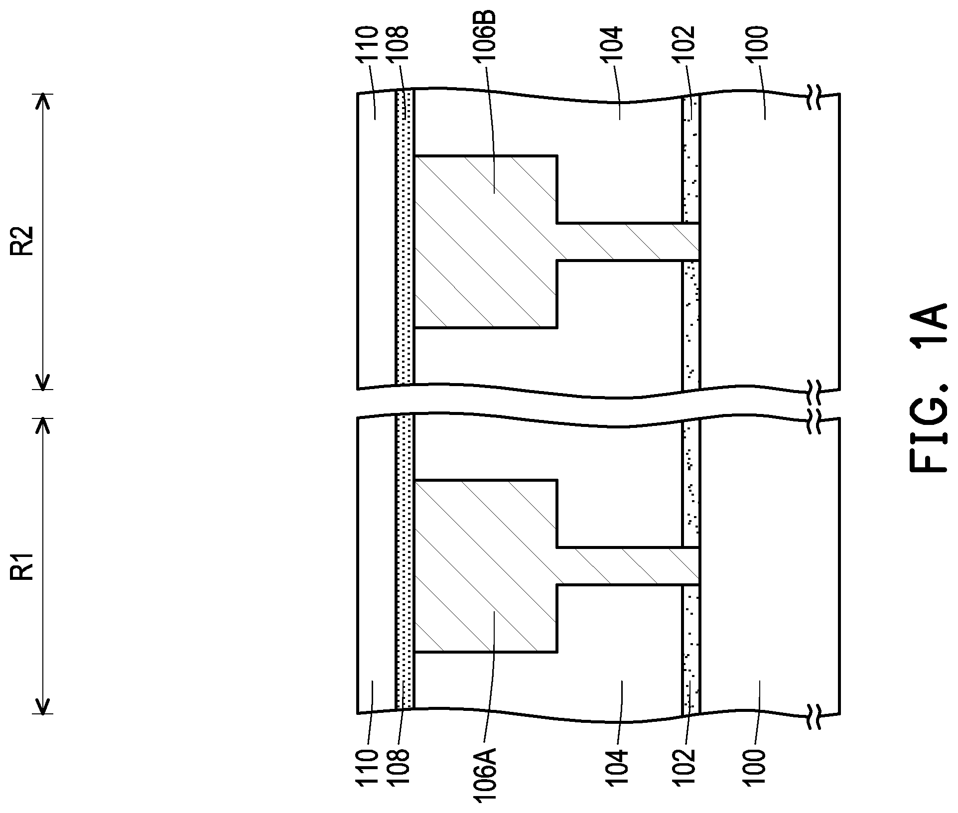 Patent US12329046 — Resistive memory structure comprising variable resistance and hard mask layers — Figure 1