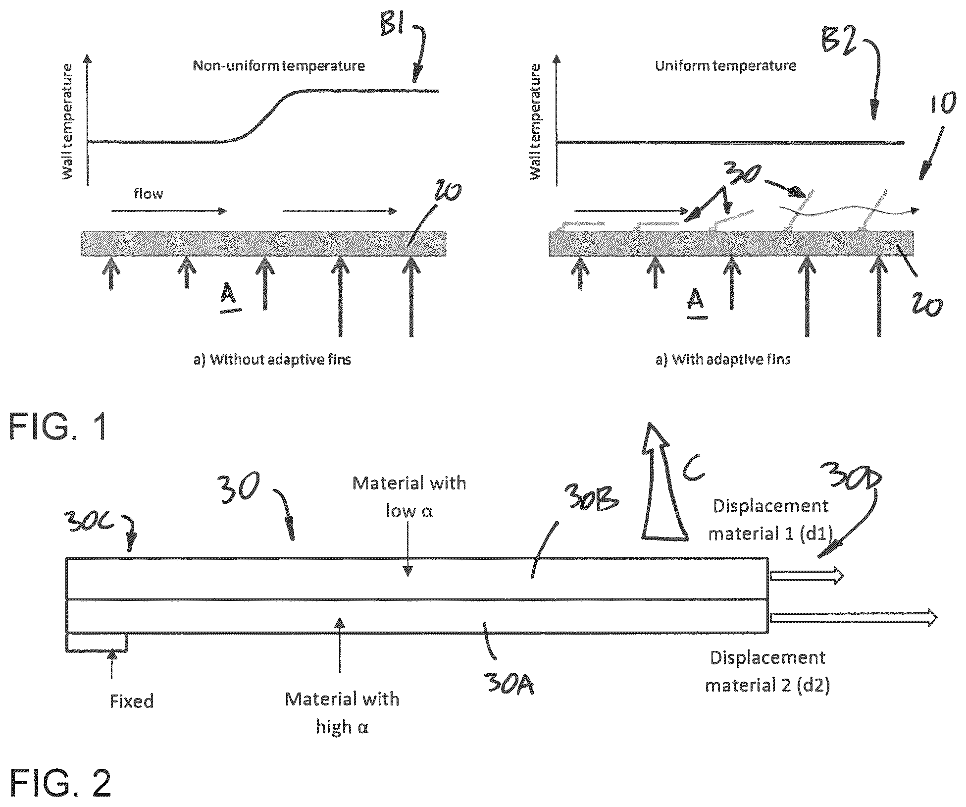 Patent US12332003 — Deformable fin heat exchanger — Figure 1