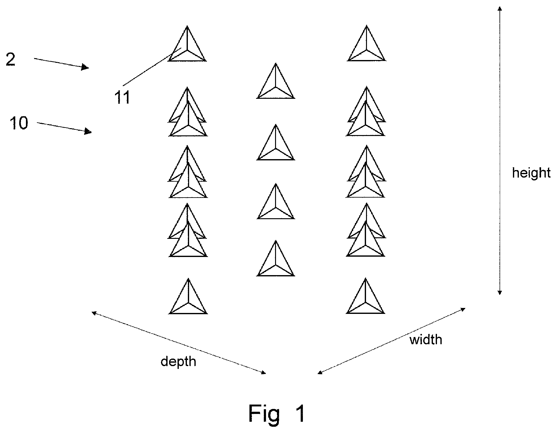 Patent US12332031 — Decoy target, system and method for protecting an object — Figure 1