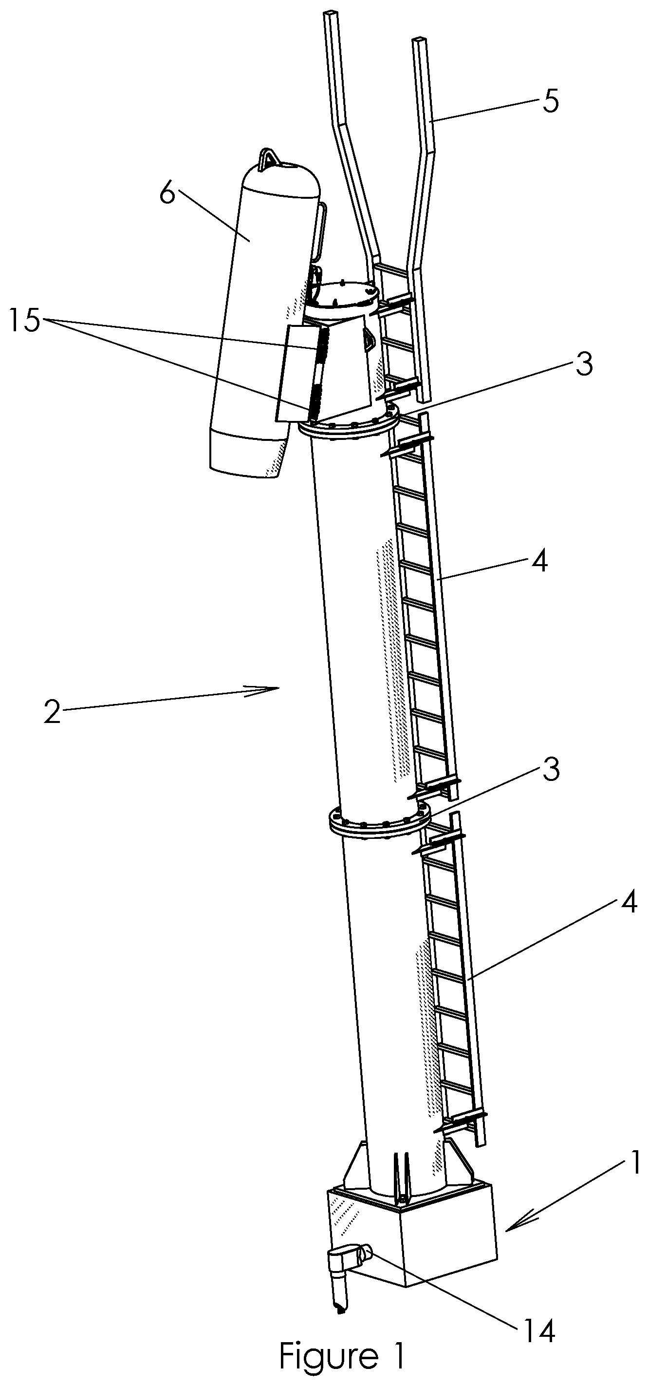 Patent US12332039 — Avalanche triggering apparatus — Figure 1