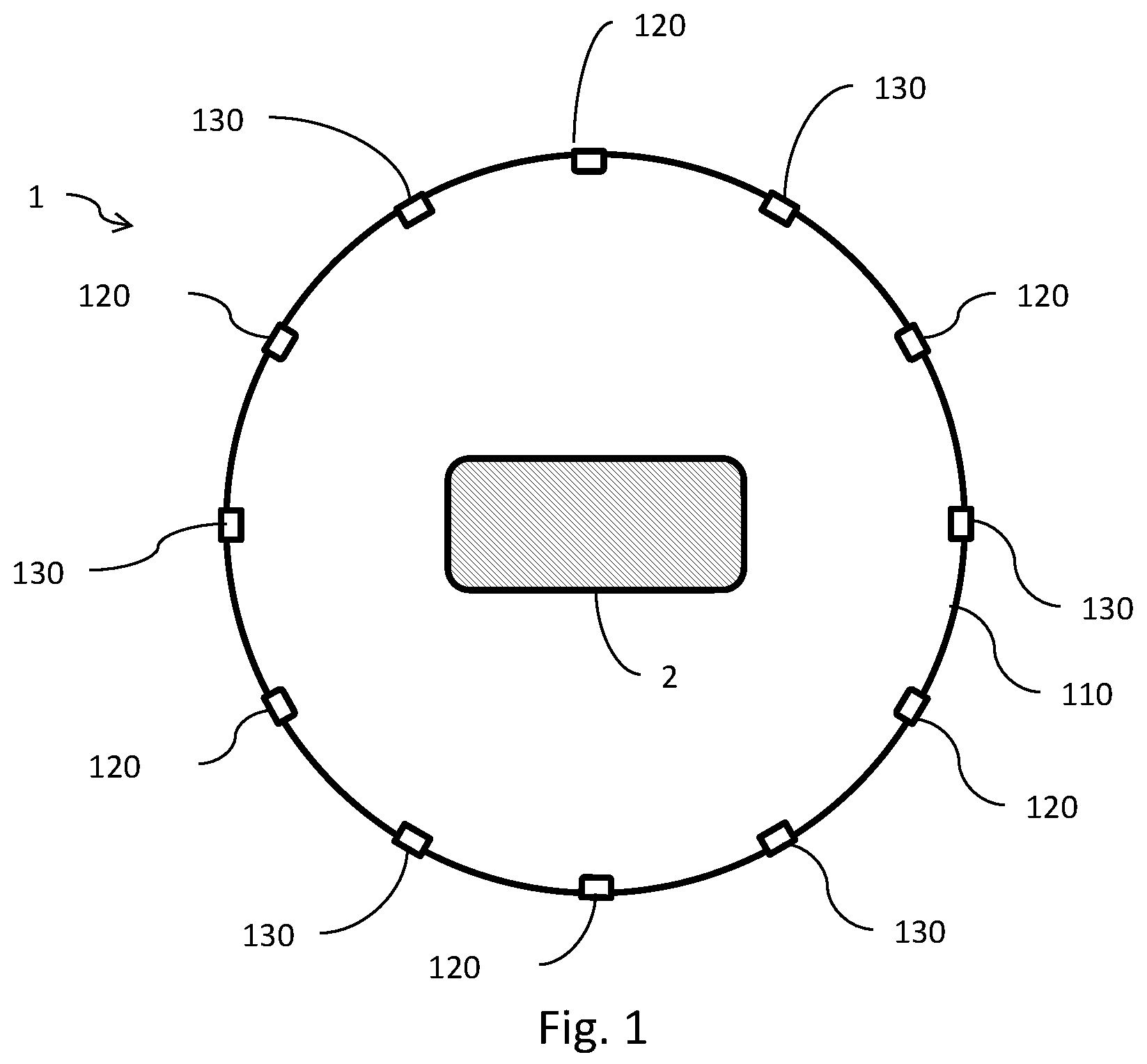 Patent US12332045 — Method for determining a material property of an object — Figure 1