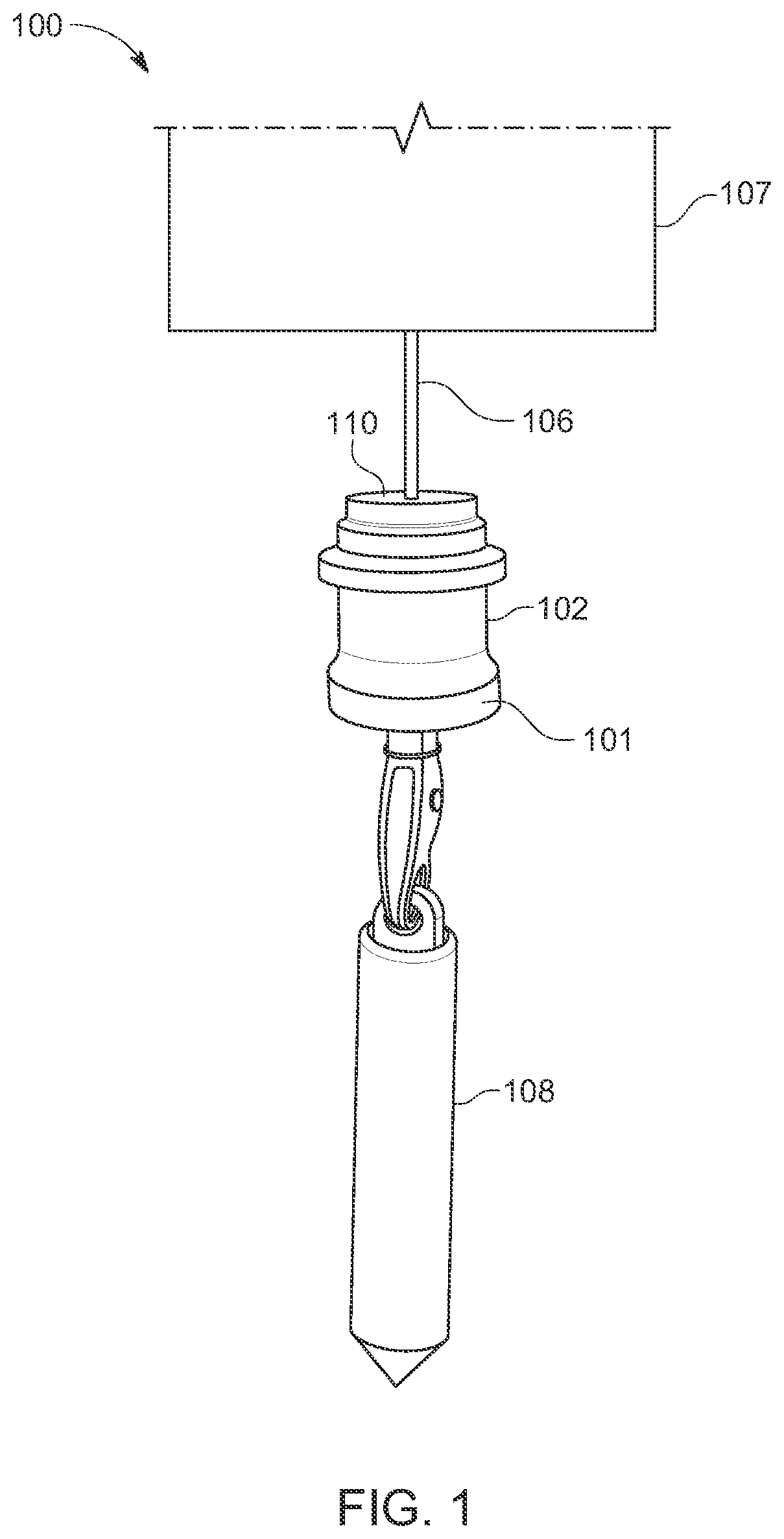 Patent US12332047 Figure 1 – No emission tank gauge