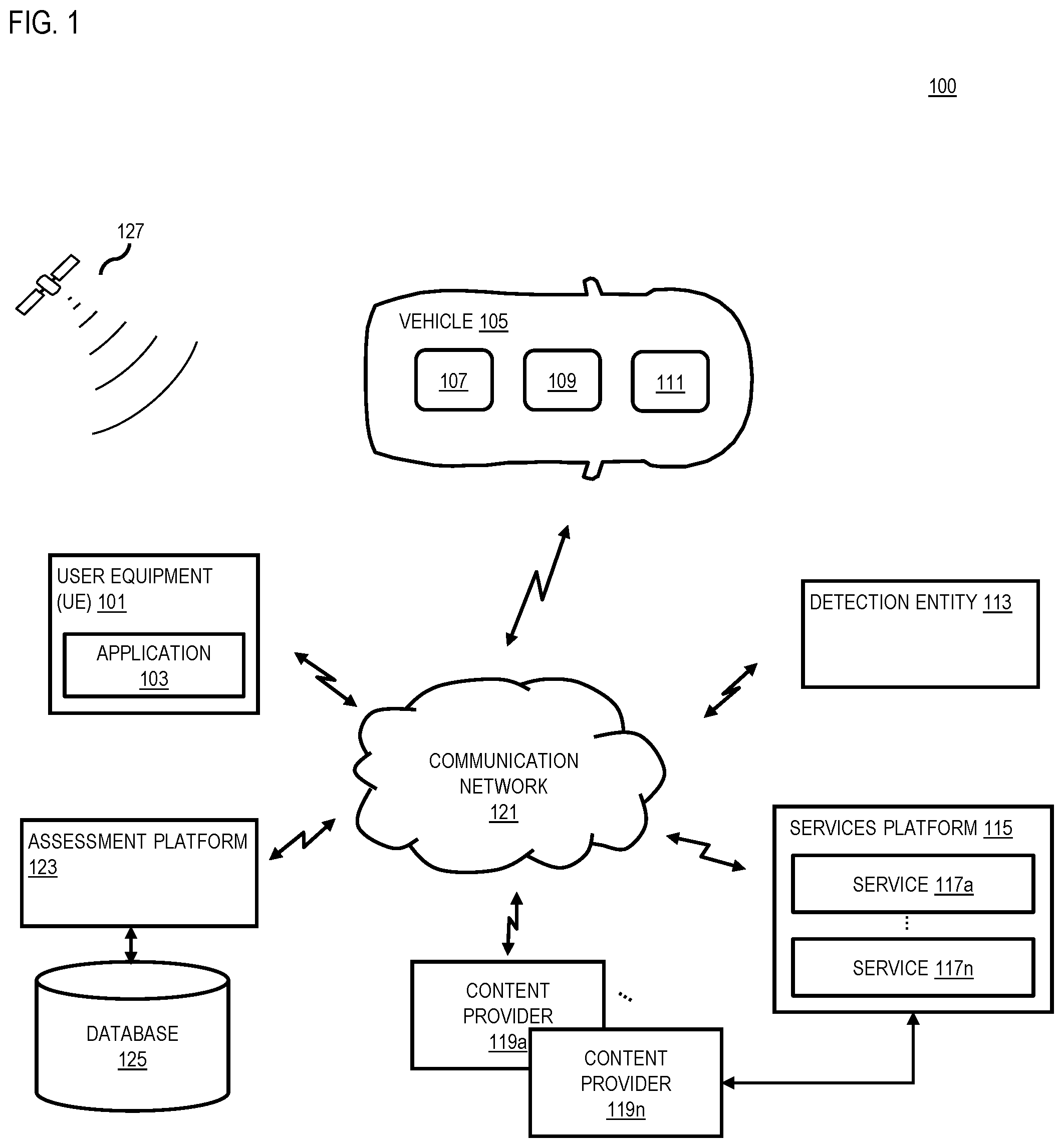Patent US12332062 — Apparatus and methods providing a map layer noise levels — Figure 1