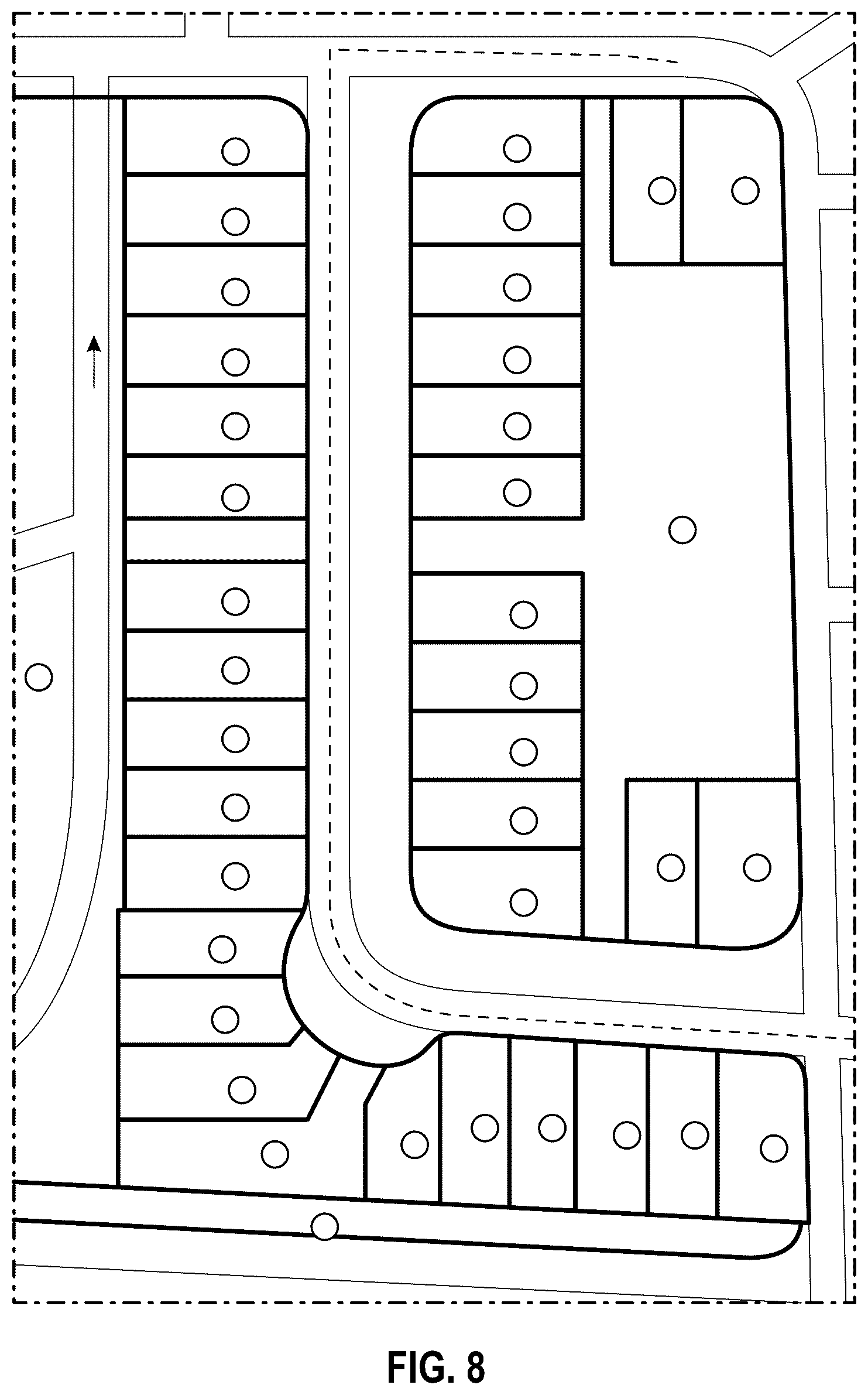 Patent US12332073 Figure 10 – System and method for efficient customer and container on-property service based on collection of off-street data for a waste / recycling service vehicle