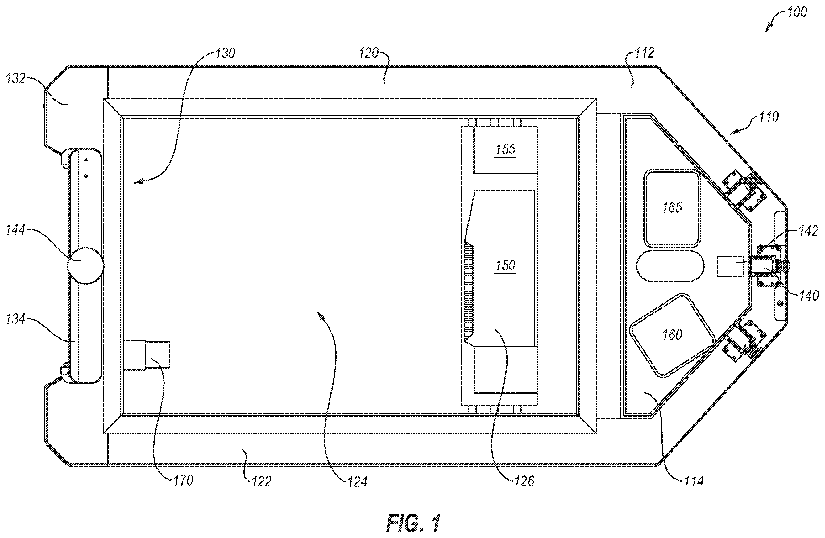 Patent US12332083 — Modular sensor system for automated guided vehicles — Figure 1
