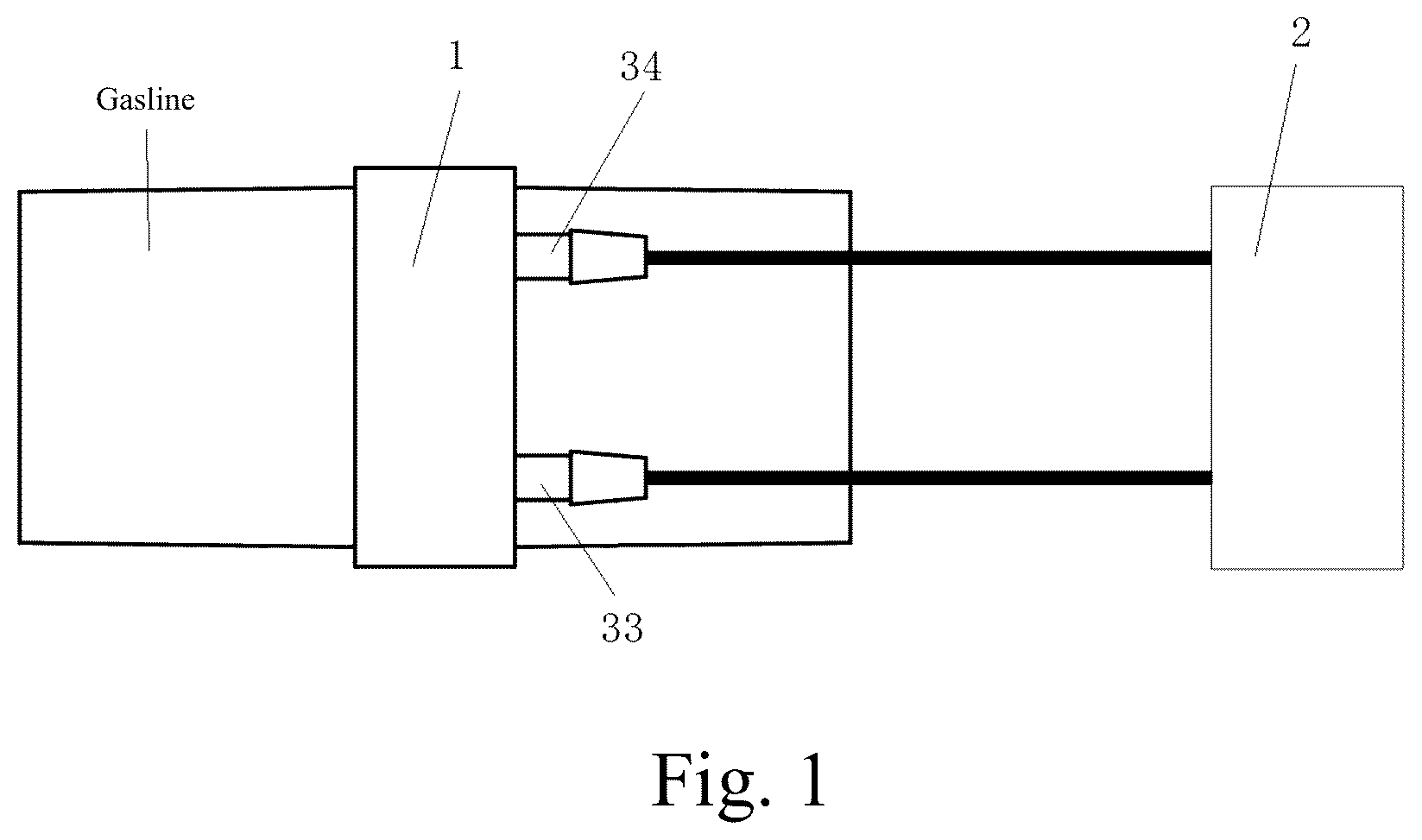 Patent US12332095 Figure 1 – High-detection accuracy differential flowmeter capable of being repeatedly disinfected