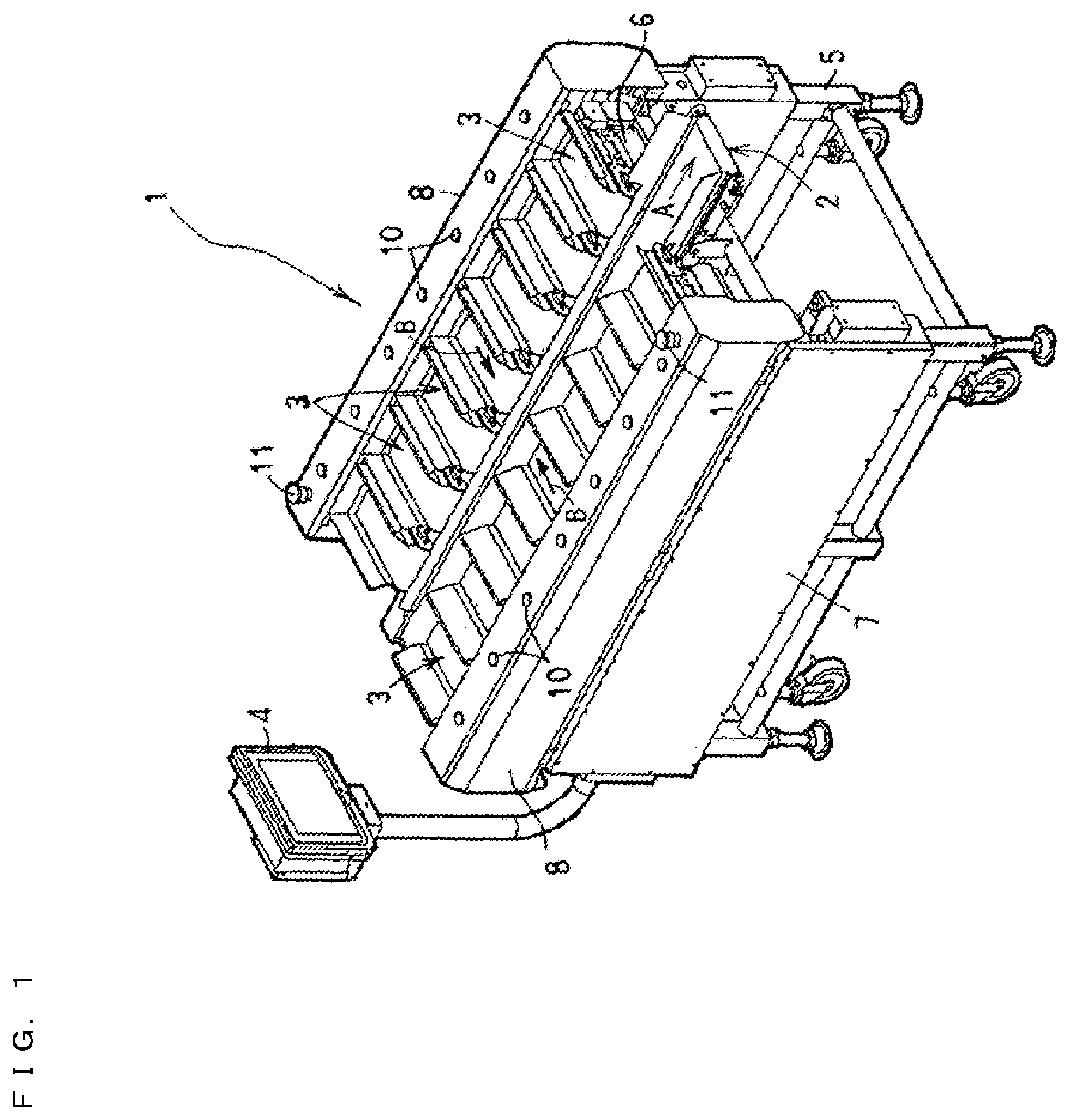 Patent US12332108 — Conveyer and combination scale equipped with the same — Figure 1