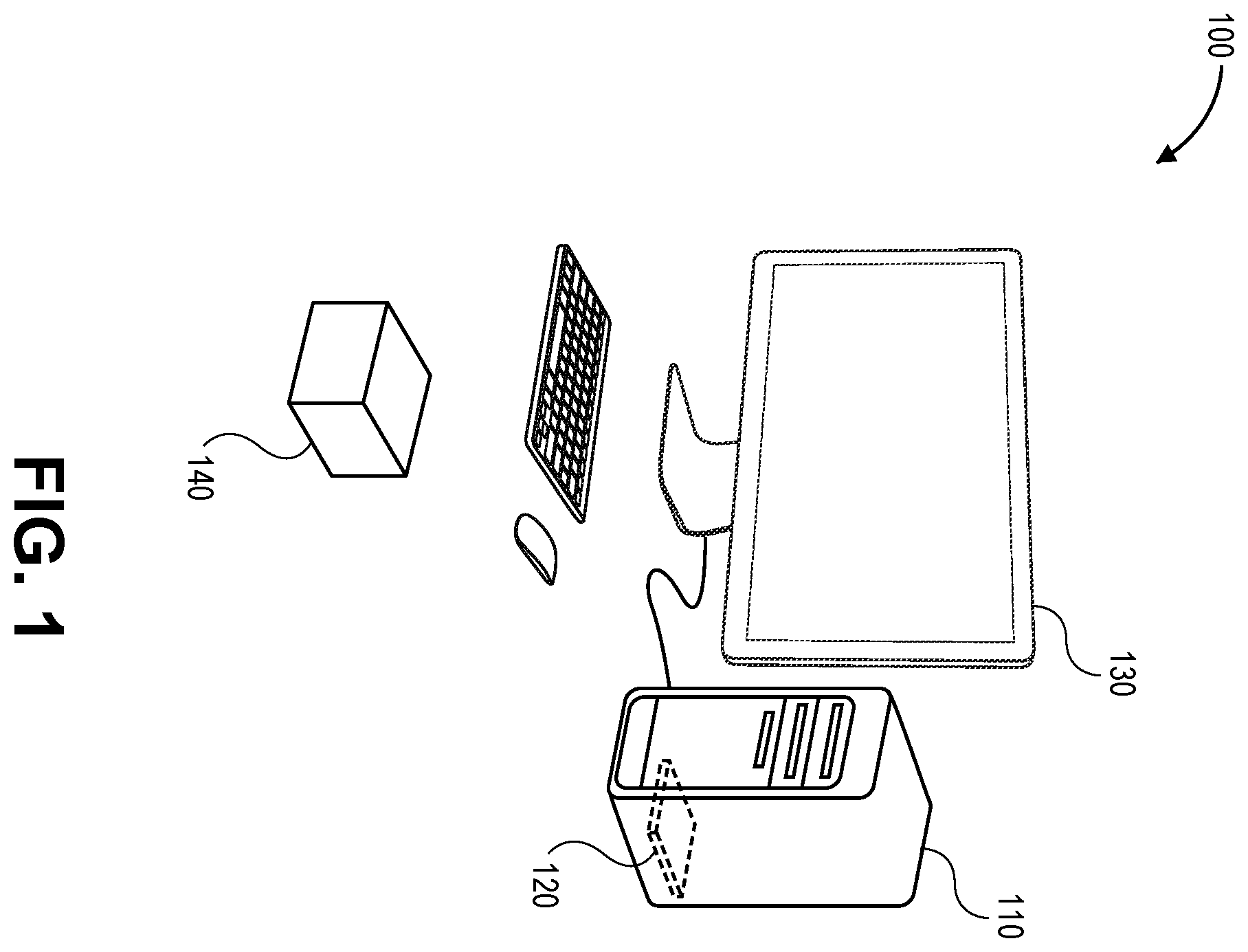 Patent US12332118 — System and method for determining a color mix on a three color display device with low luminance or illuminance — Figure 1