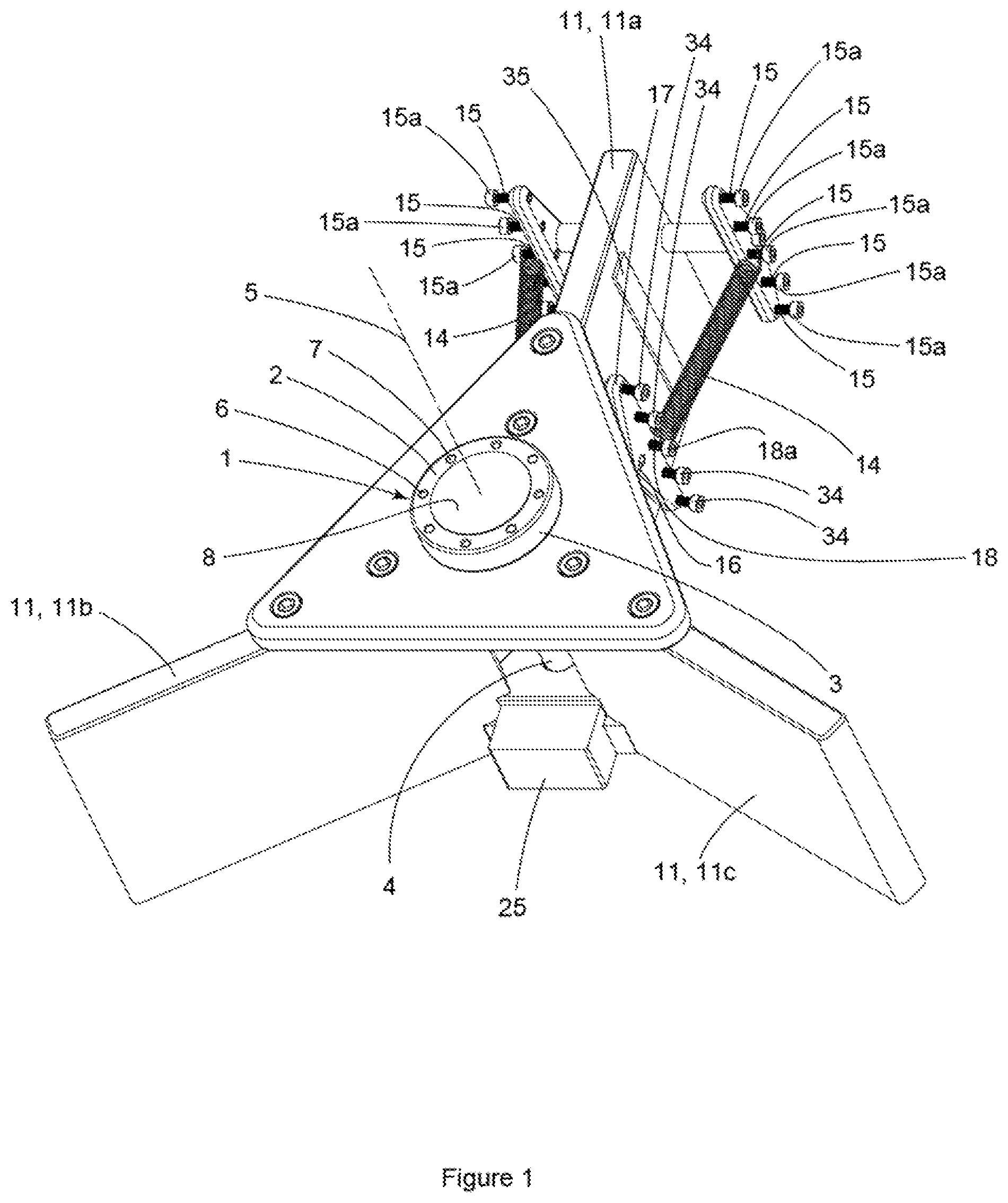 Patent US12332135 — Spring oscillation based inertia measurement device — Figure 1