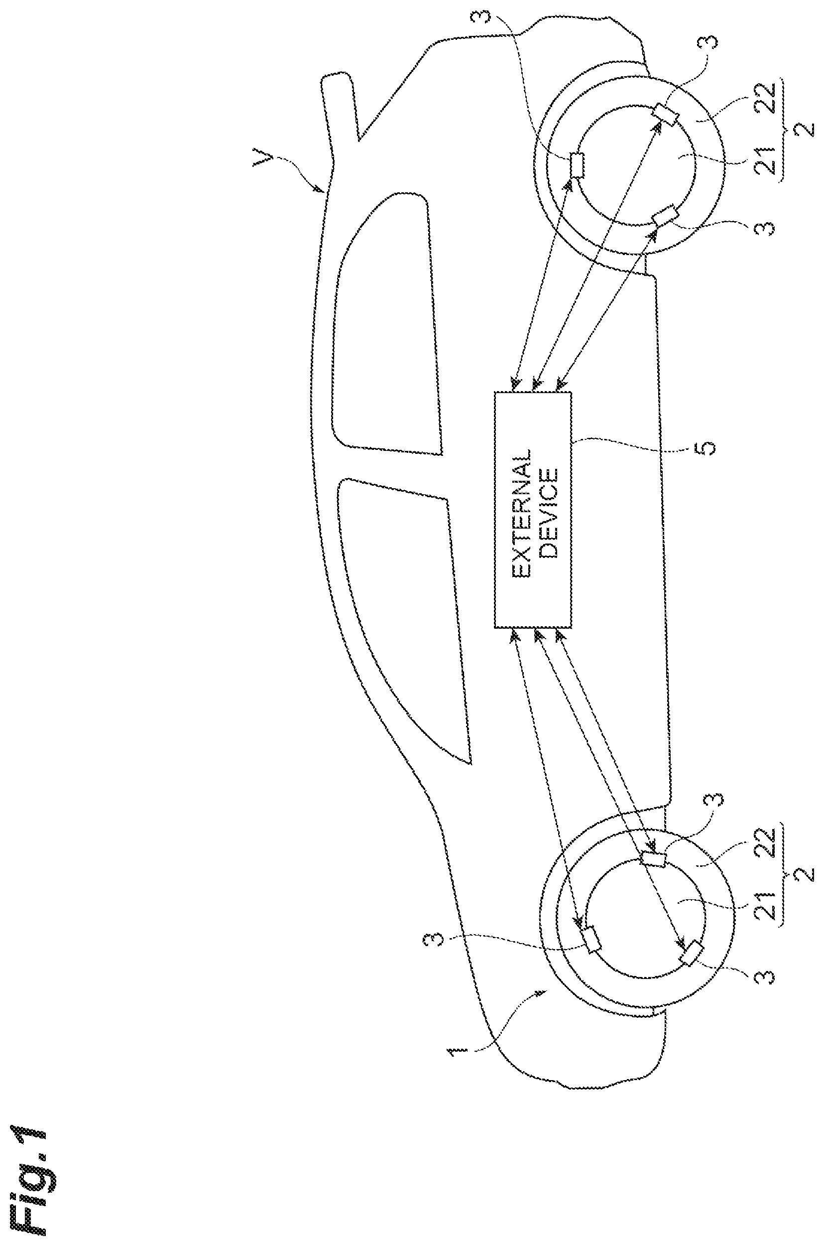 Patent US12332141 — Estimation system, estimation method, and recording medium — Figure 1