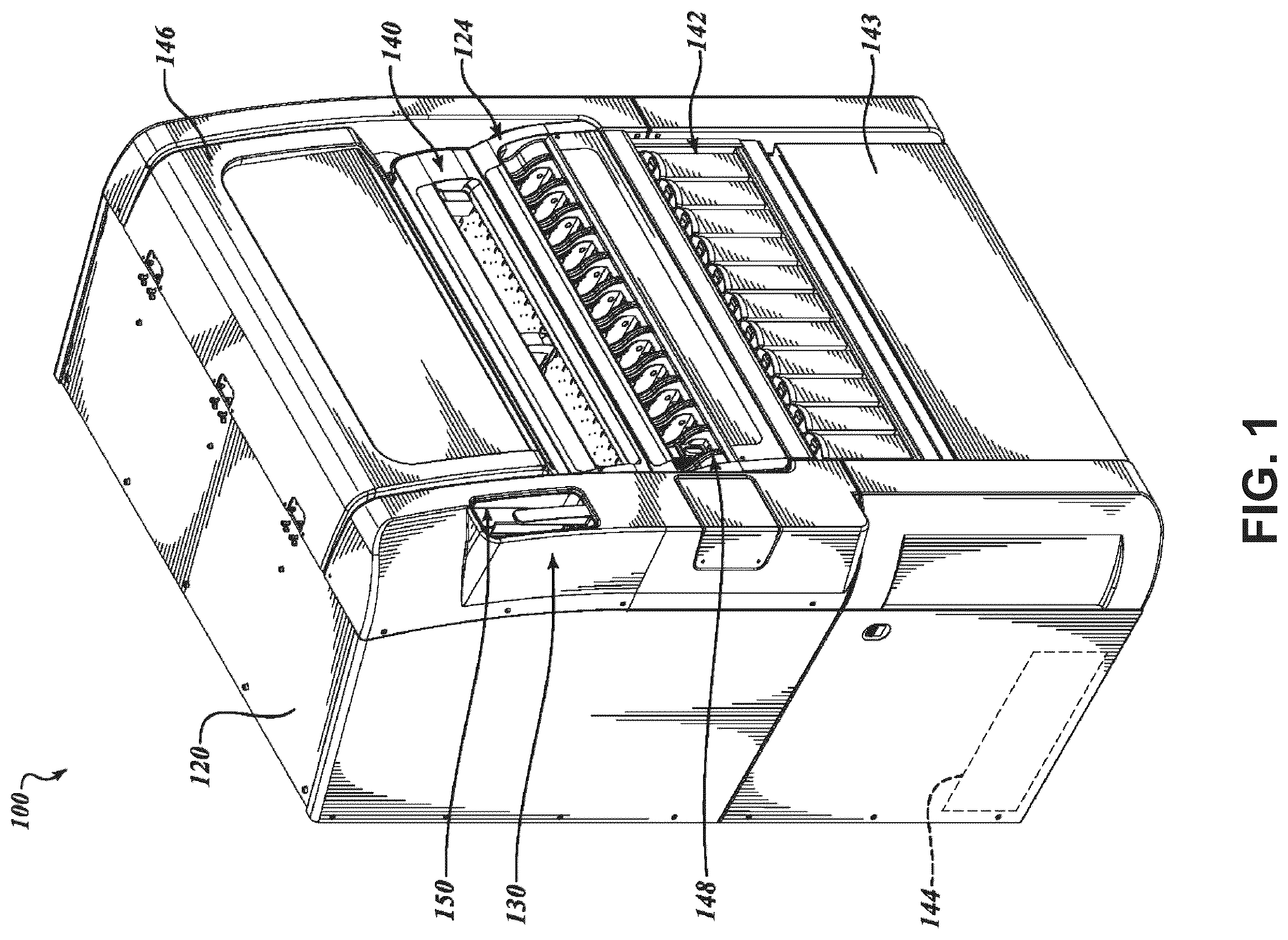 Patent US12332154 — Automated specimen processing systems and methods — Figure 1