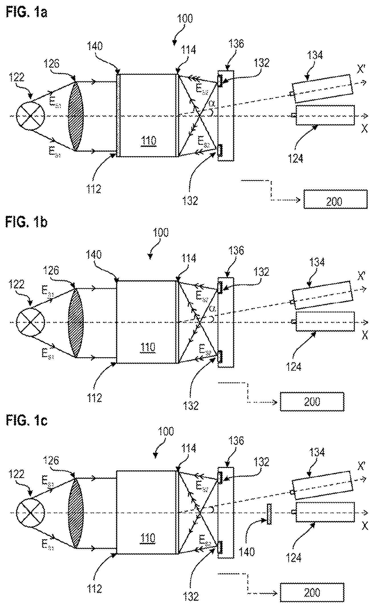 Patent US12332171 — Device for spectroscopic analysis of a sample and method analyzing a sample by means of such a device — Figure 1