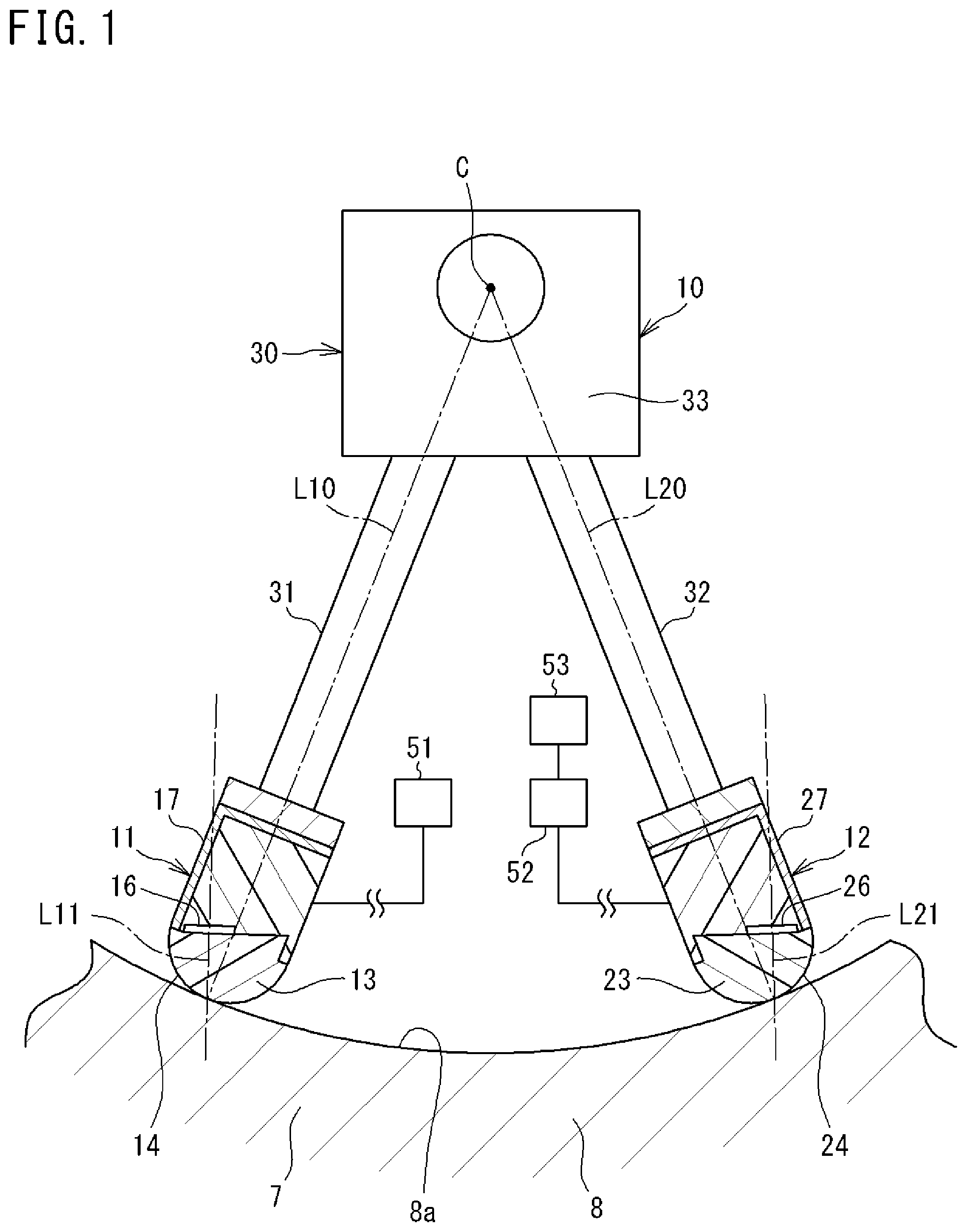 Patent US12332217 — Ultrasonic inspection apparatus — Figure 1
