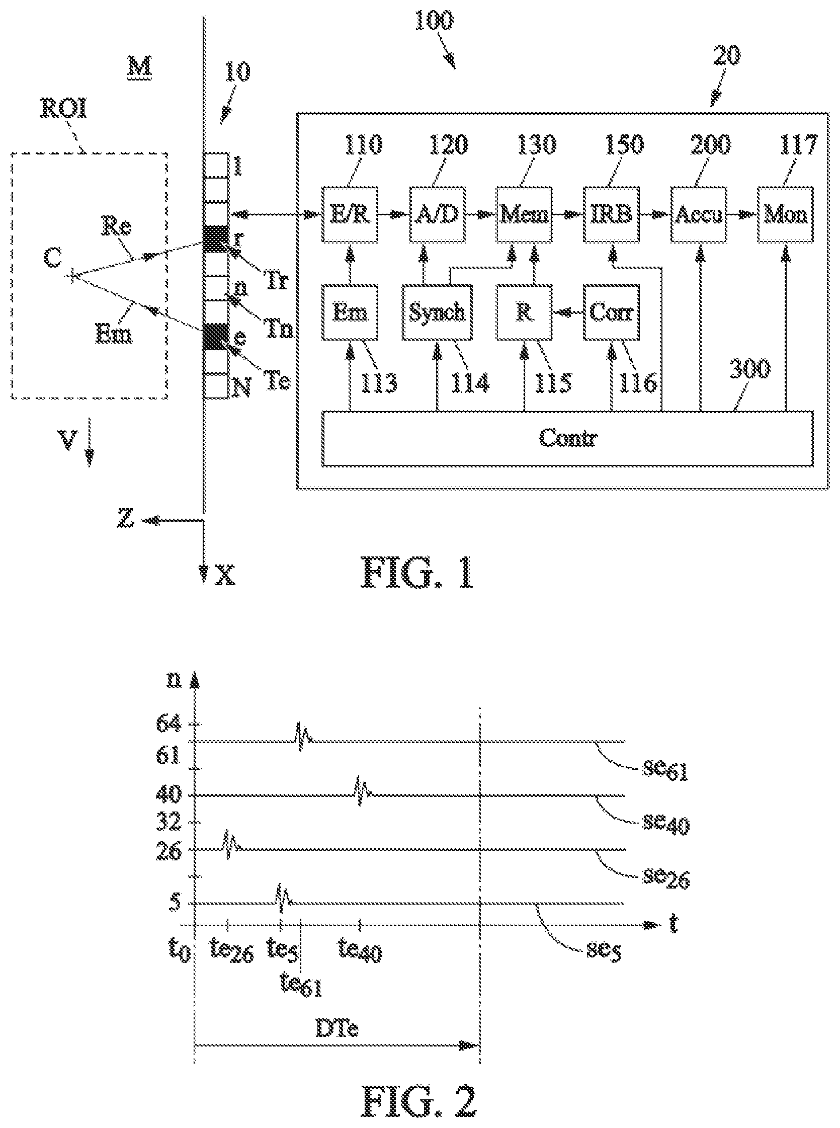 Patent US12332218 — Method for detecting discontinuities and system for implementing said method — Figure 1