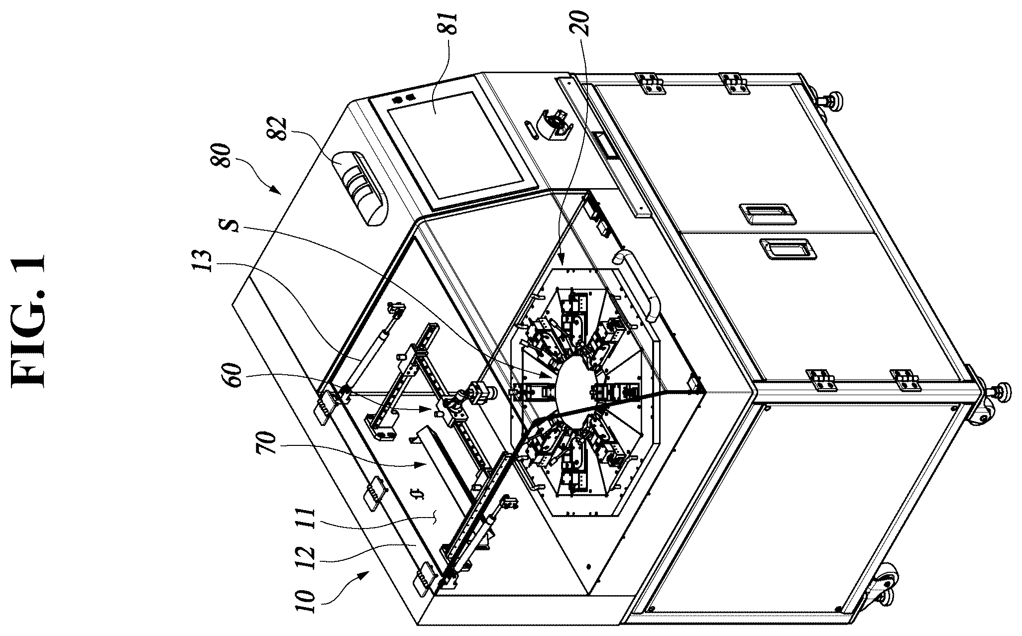 Patent US12332219 — Sample stretch test device and sample strech test system including same — Figure 1
