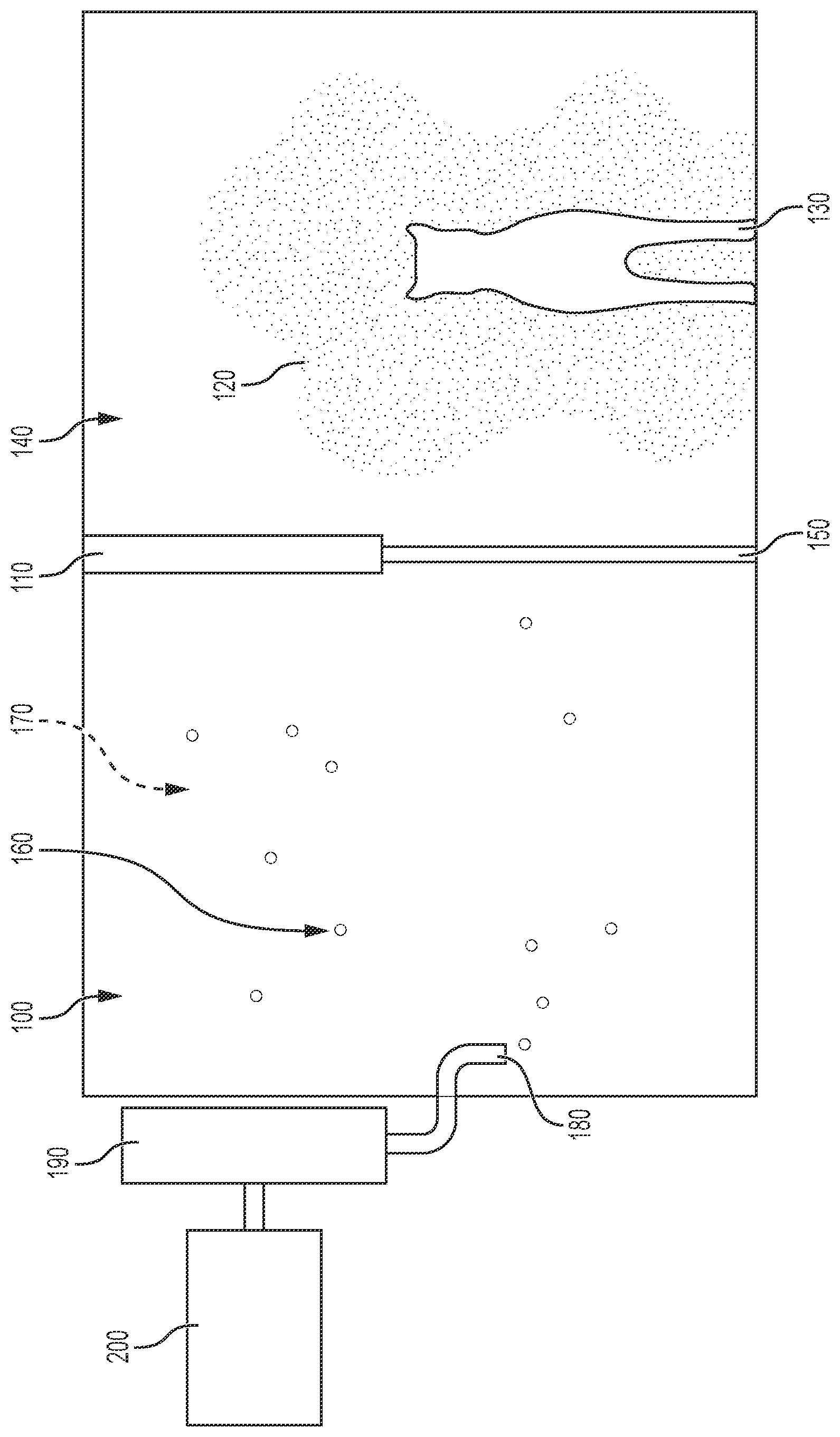 Patent US12332228 — Volatile organic compound bio-scanning system for food chain safety and security — Figure 1