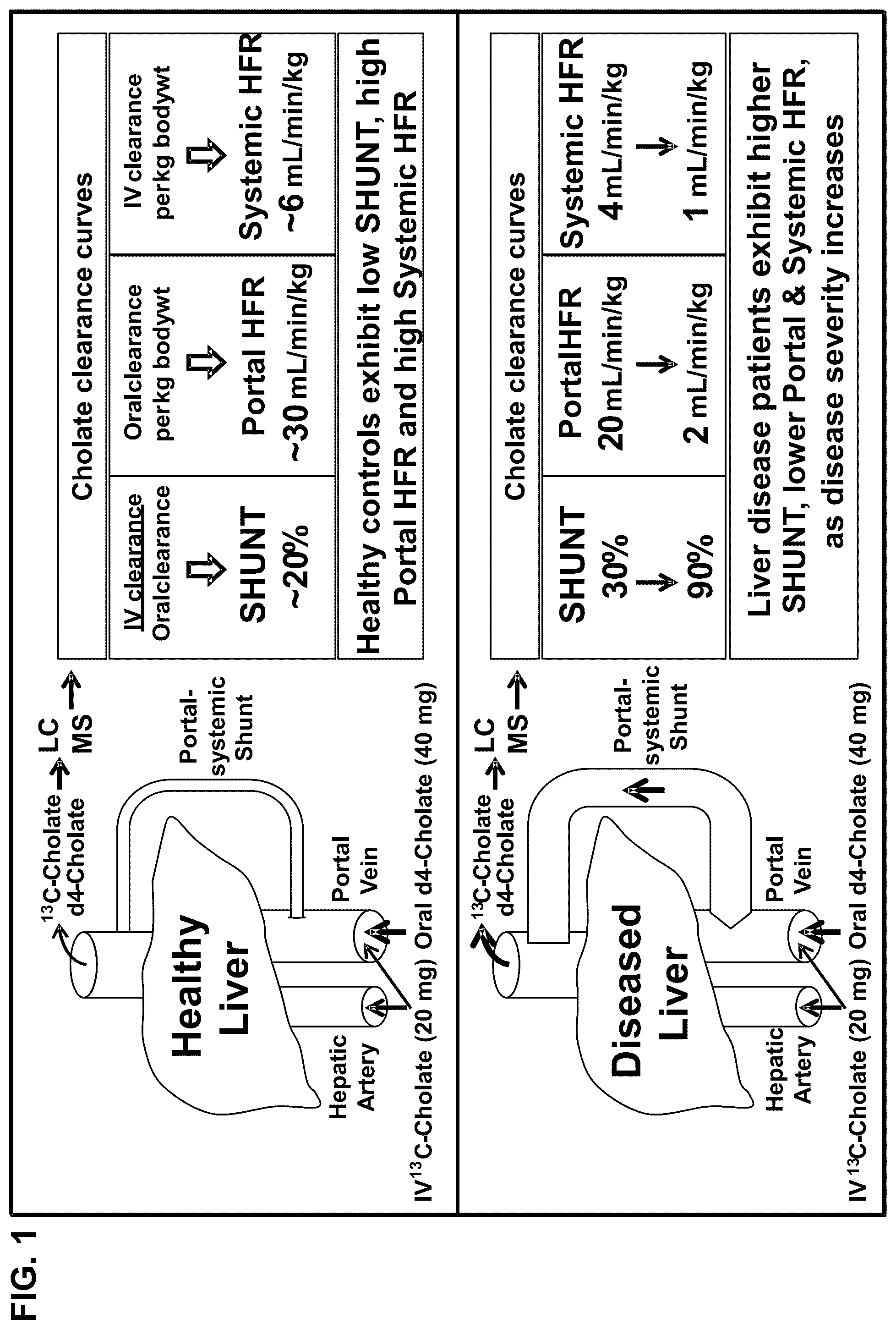 Patent US12332255 — Methods for monitoring treatment of chronic liver disease — Figure 1