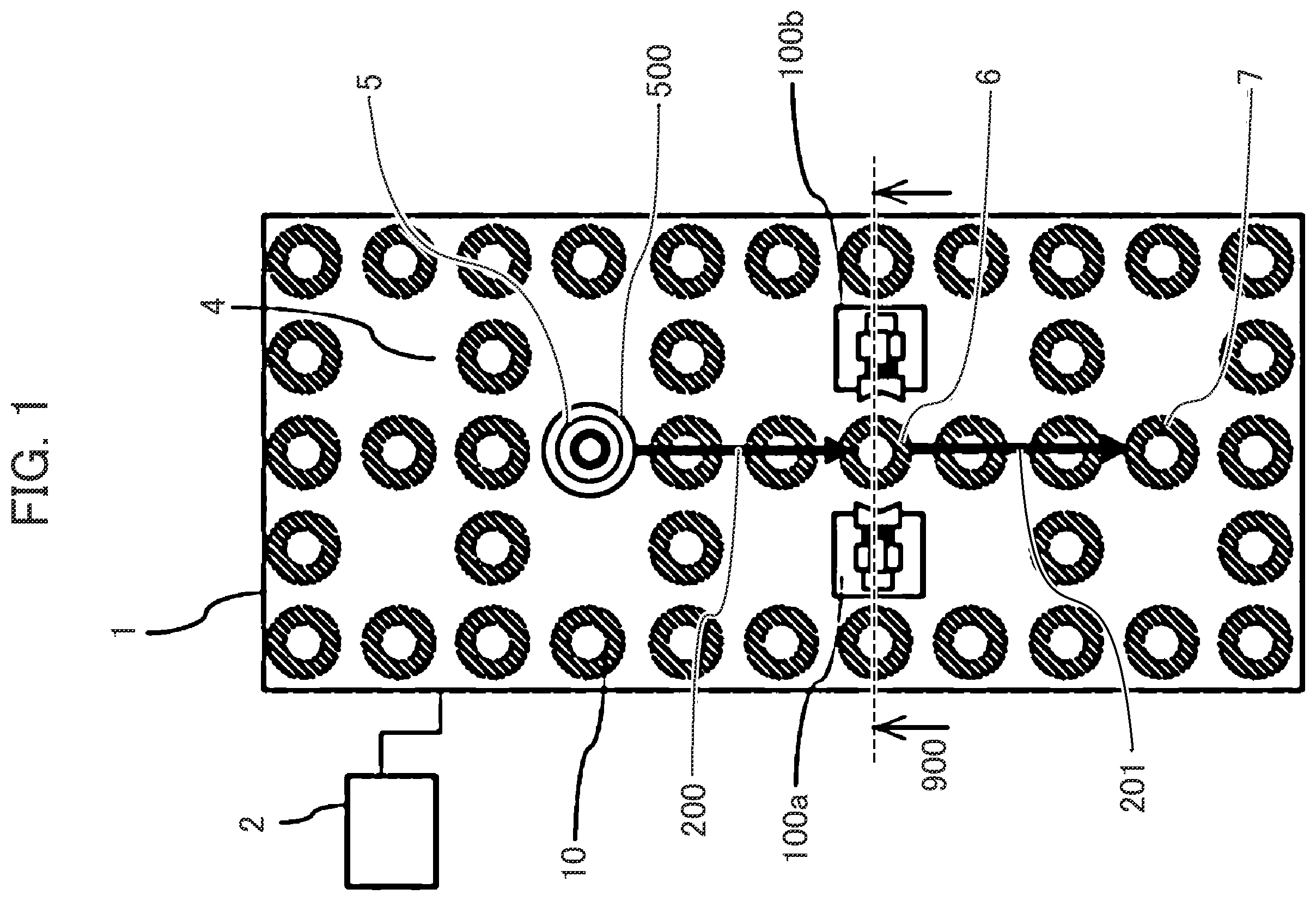 Patent US12332262 Figure 1 – Specimen transport apparatus