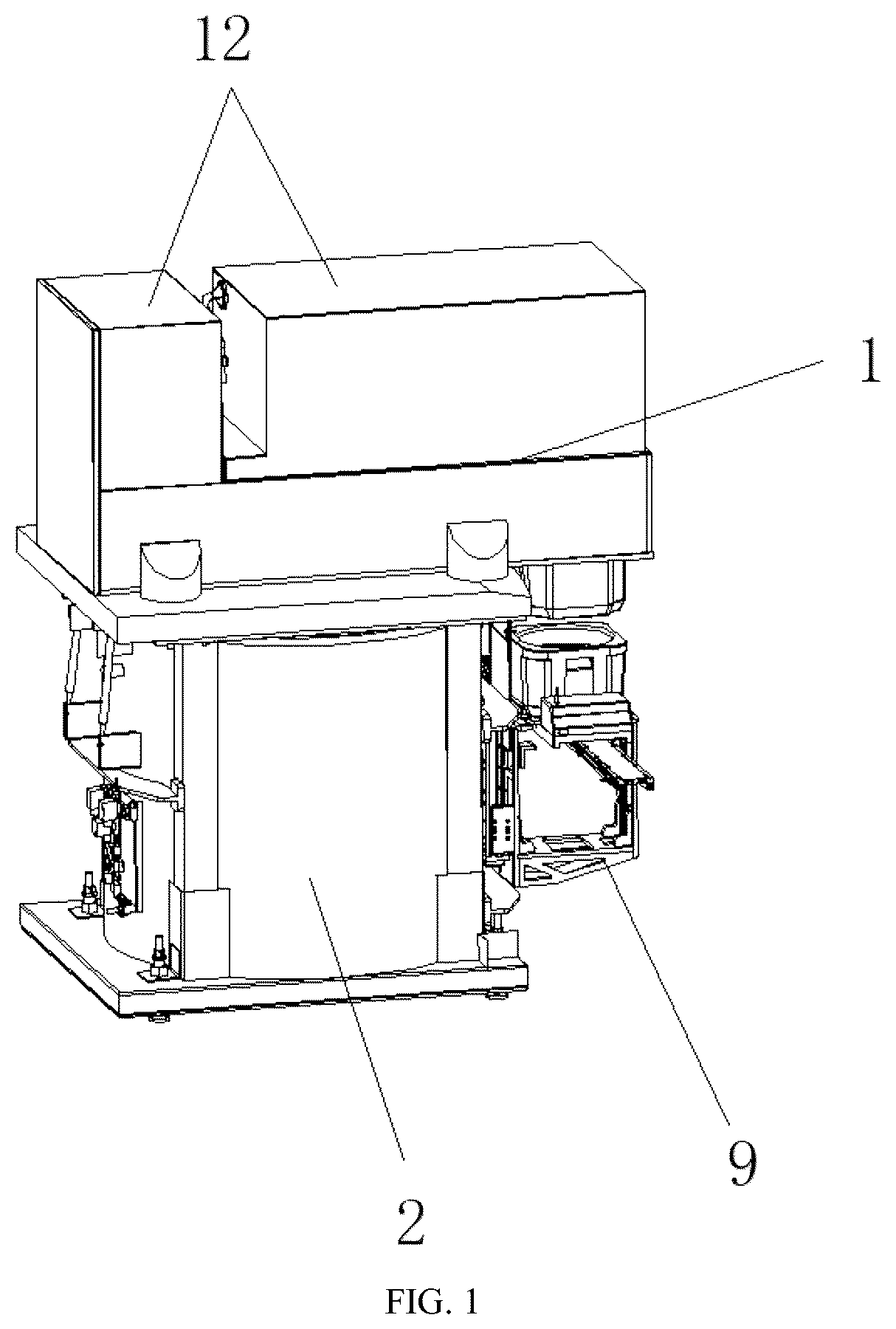 Patent US12332263 — Automated storage and retrieval device for biological sample — Figure 1