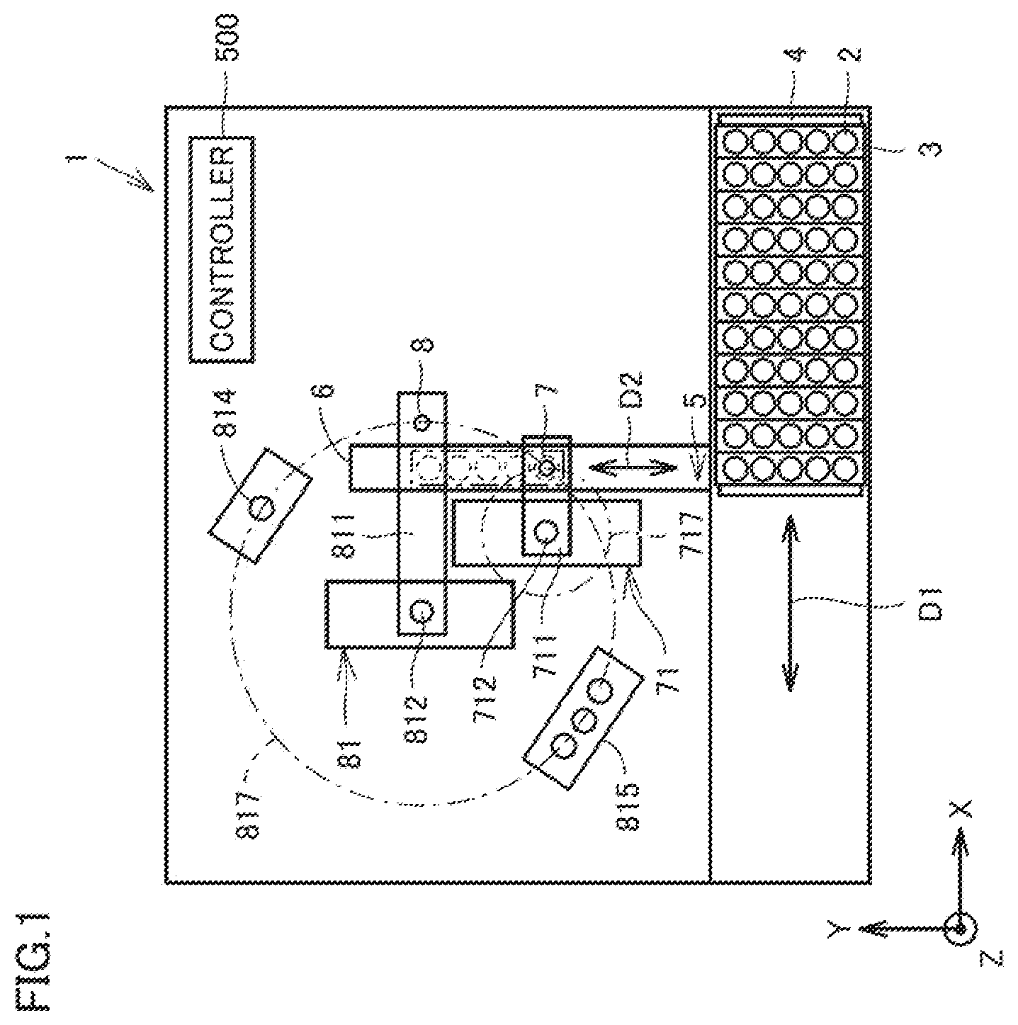 Patent US12332267 — Biochemical analysis apparatus and biochemical analysis method — Figure 1