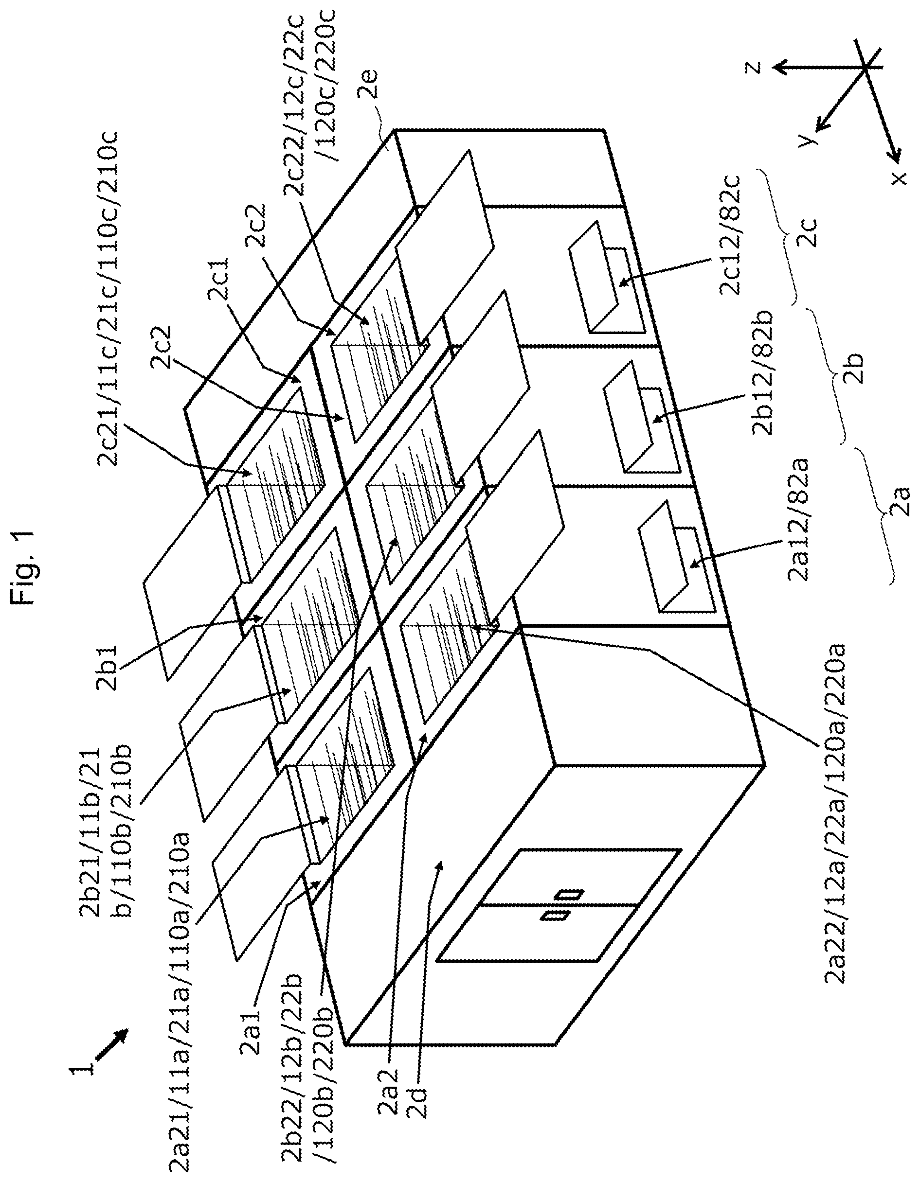 Patent US12332321 — Load testing device — Figure 1