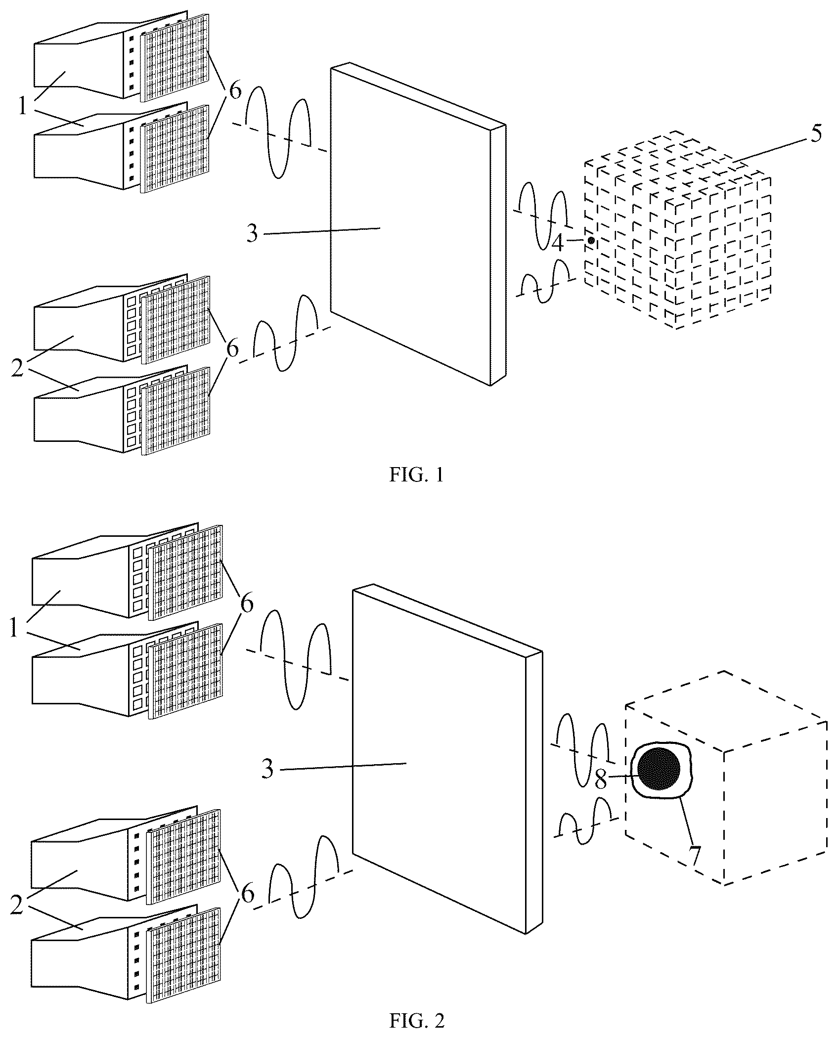 Patent US12332343 — Electromagnetic non-line-of-sight imaging method based on time reversal and compressed sensing — Figure 1