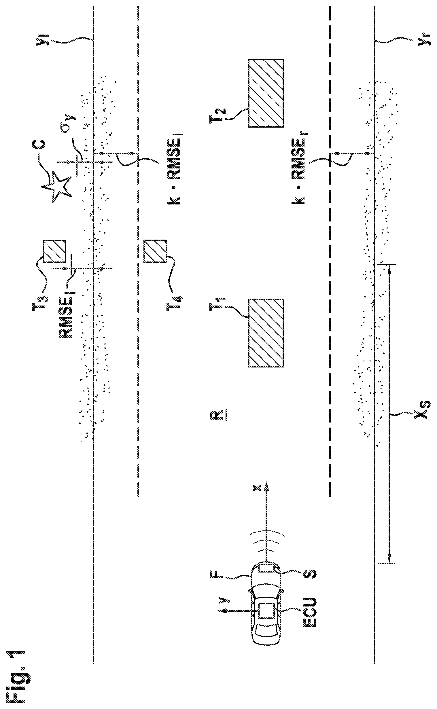 Patent US12332347 — Method for operating radar sensors — Figure 1