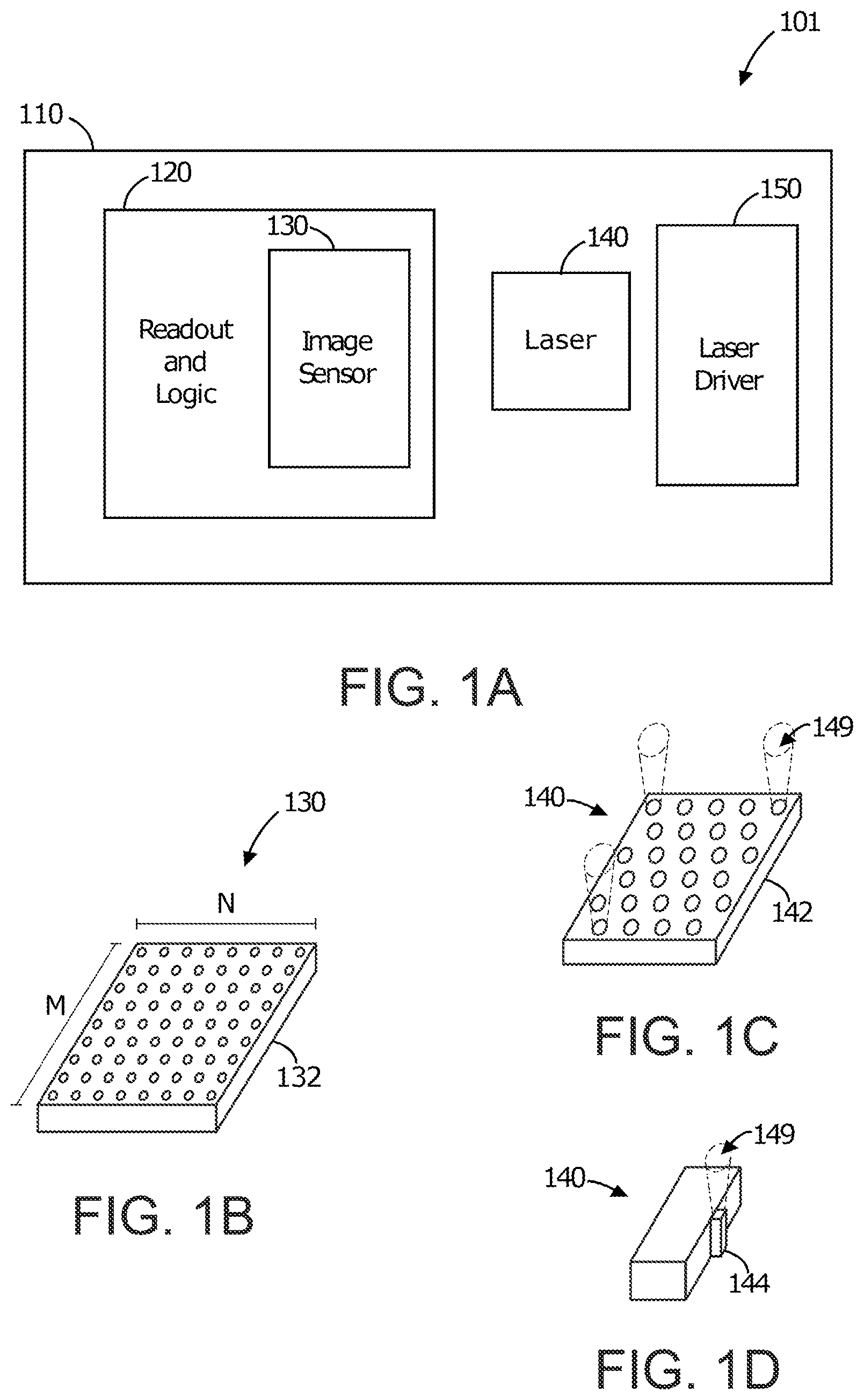 Patent US12332356 — LIDAR sensor for vehicle apparatus — Figure 1