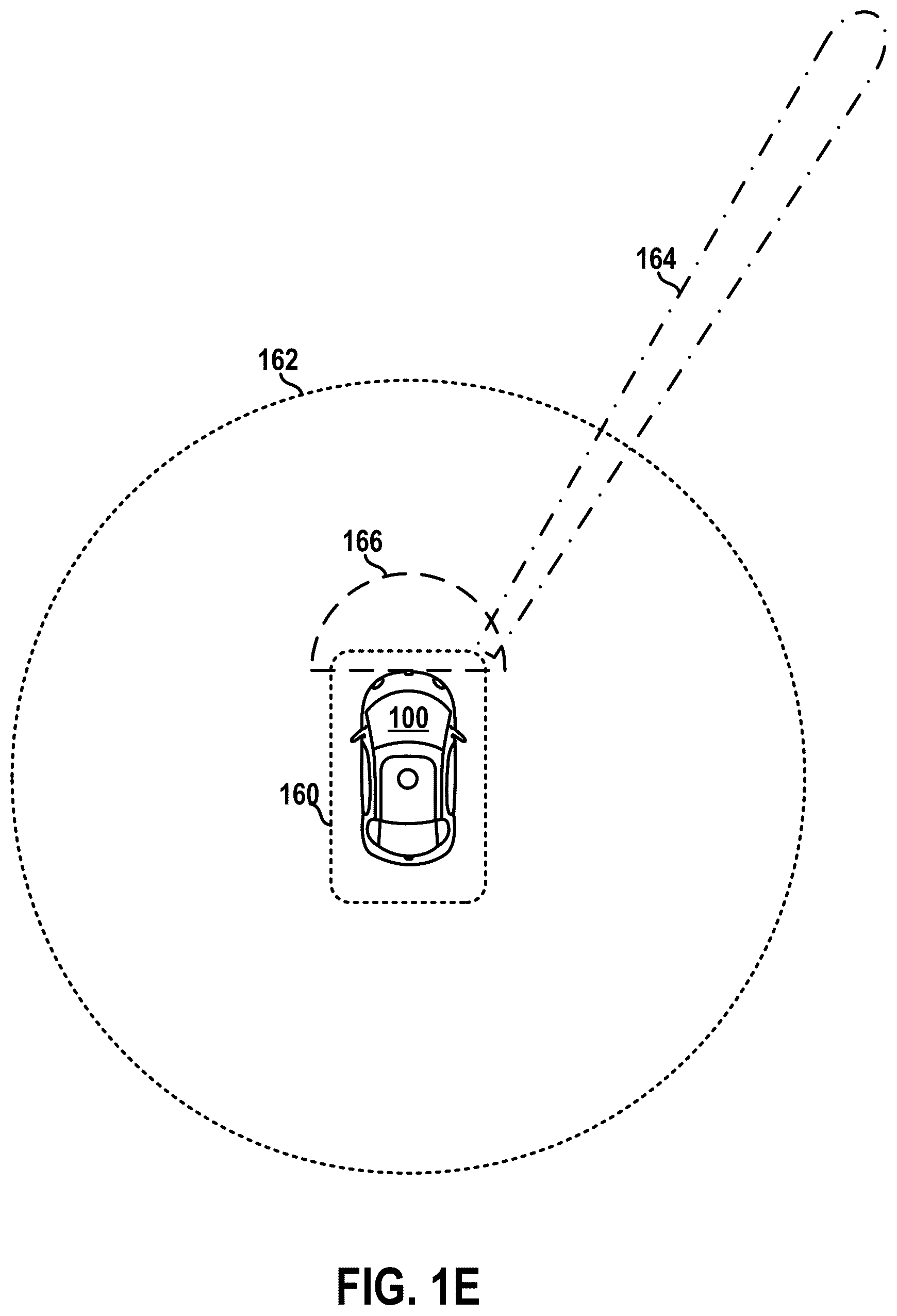 Patent US12332379 Figure 5 – Vehicle with multiple light detection and ranging devices (LIDARs)