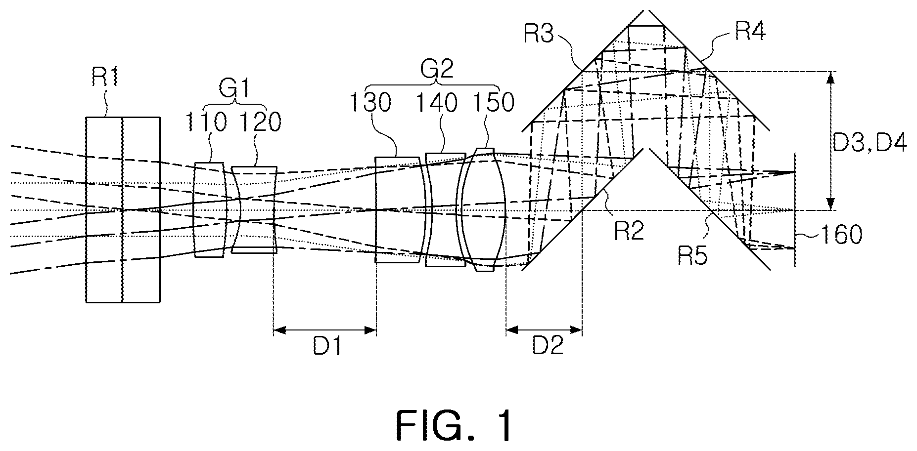 Patent US12332411 — Optical imaging system — Figure 1