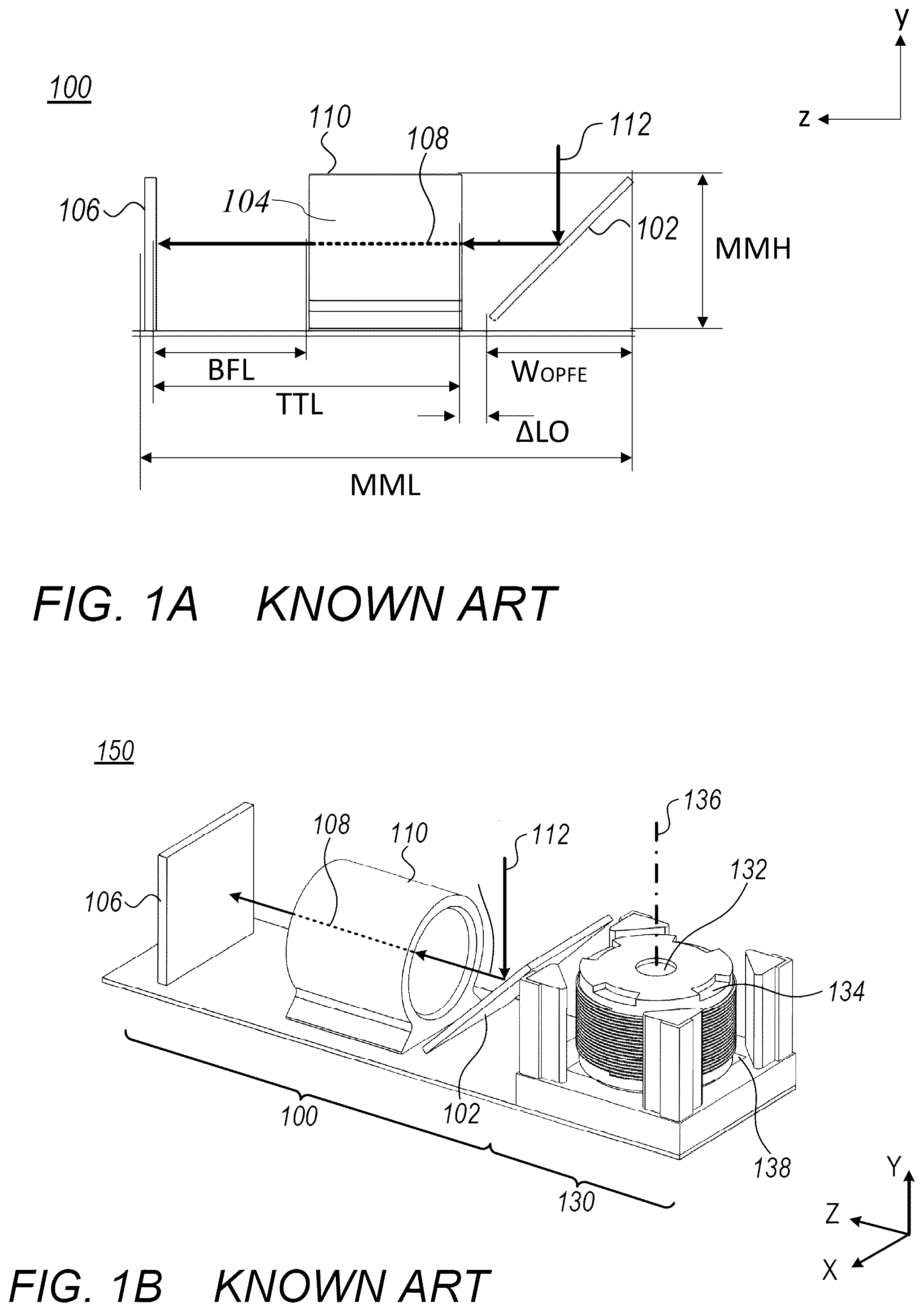 Patent US12332412 — Compact folded Tele cameras — Figure 1