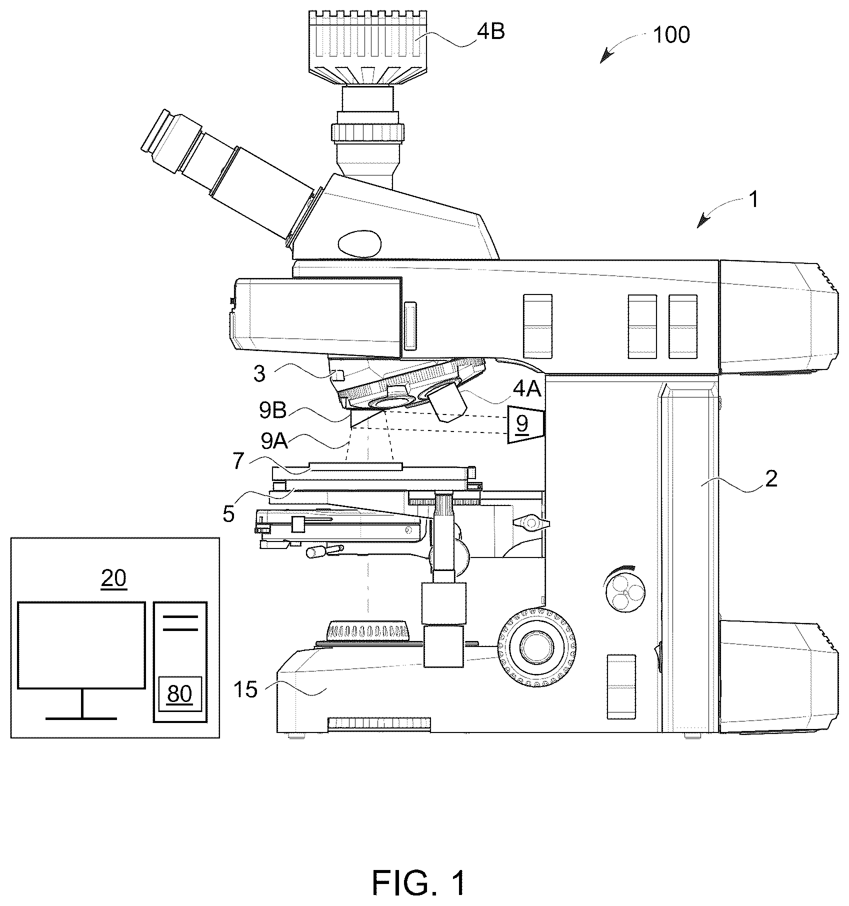 Patent US12332420 Figure 1 – Microscopy system and method for analyzing an overview image