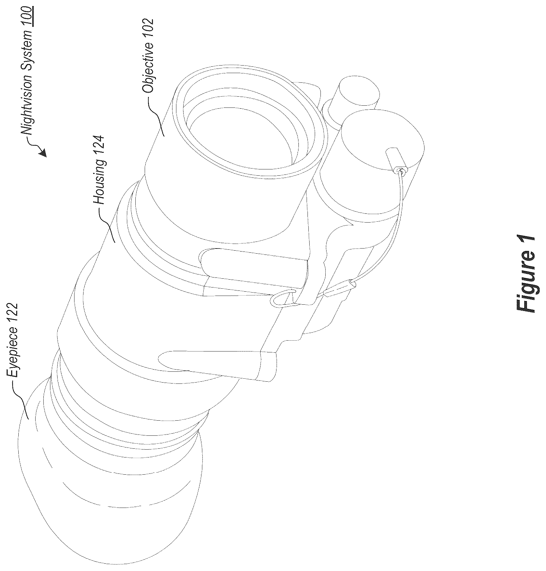 Patent US12332423 — Multi-zone transparent display — Figure 1