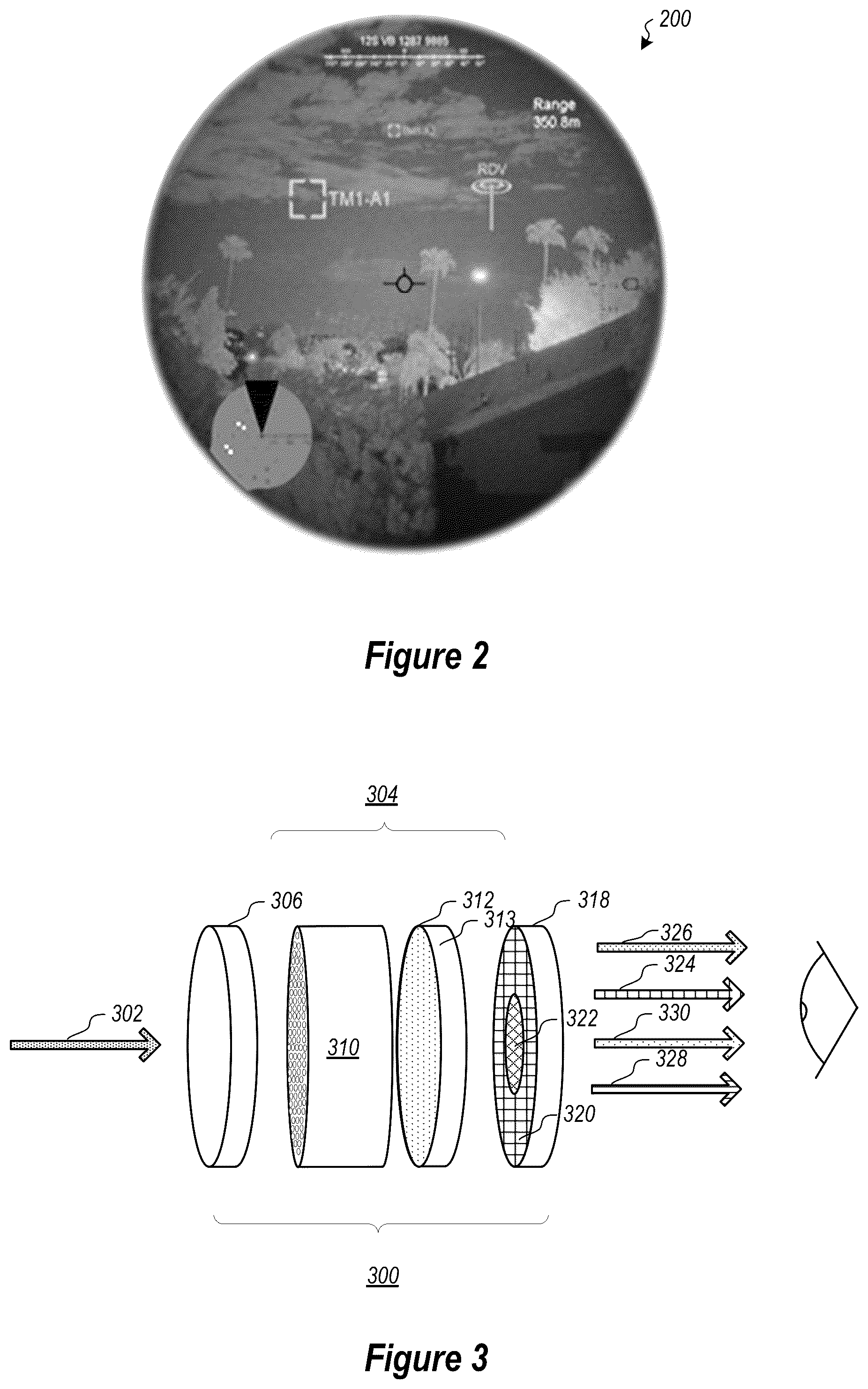 Patent US12332423 Figure 2 – Multi-zone transparent display