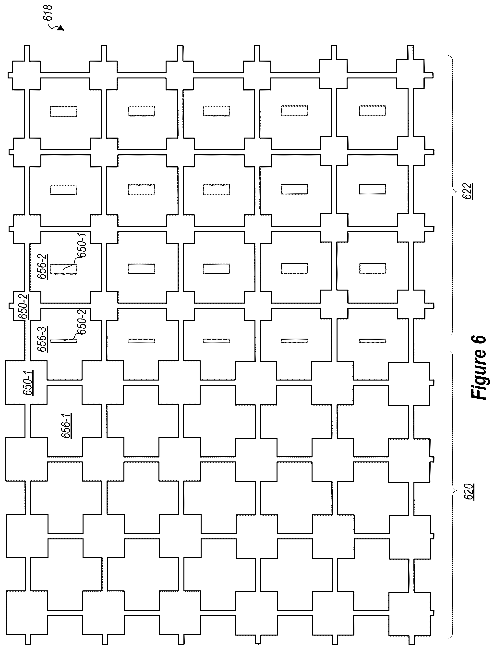 Patent US12332423 Figure 5 – Multi-zone transparent display