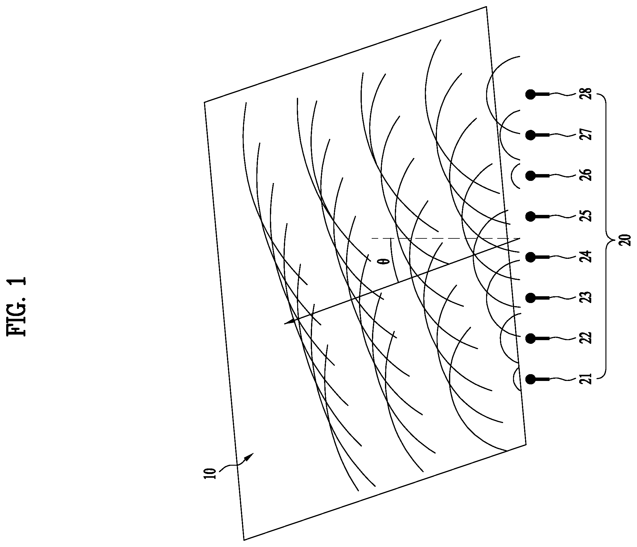 Patent US12332426 — Beam steering device — Figure 1