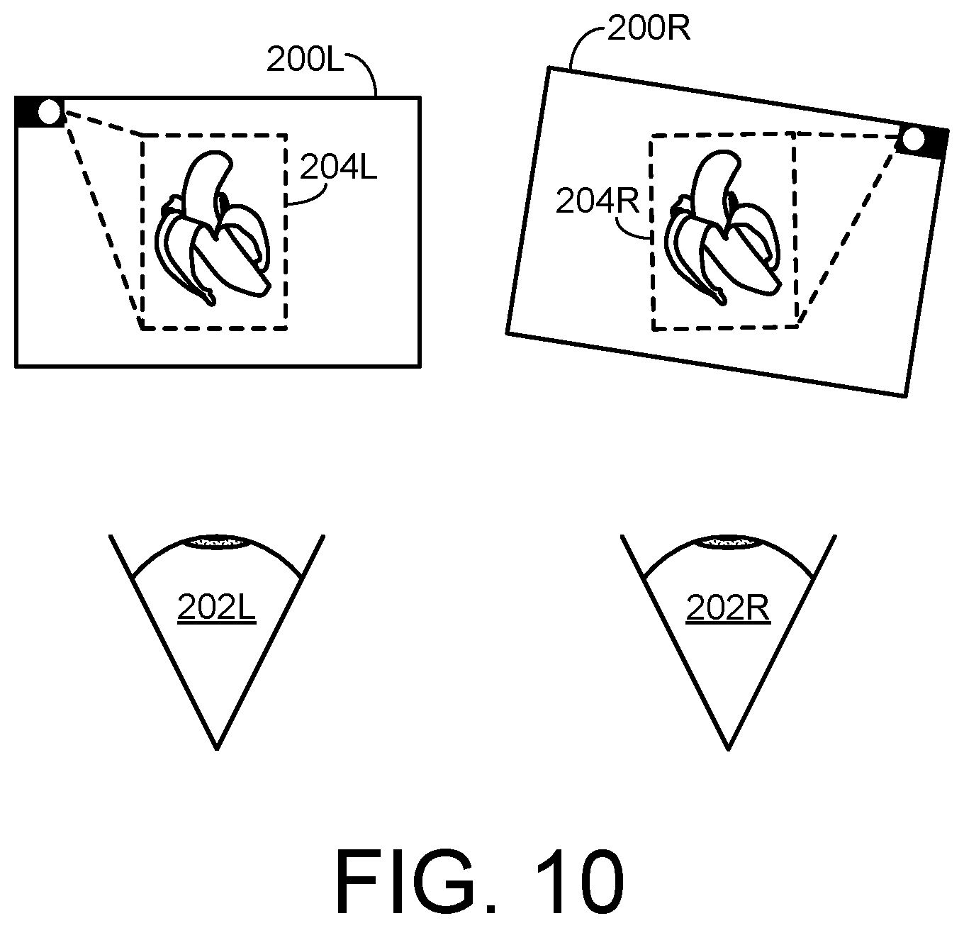 Patent US12332445 Figure 12 – Stereo alignment assessment for head-mounted display